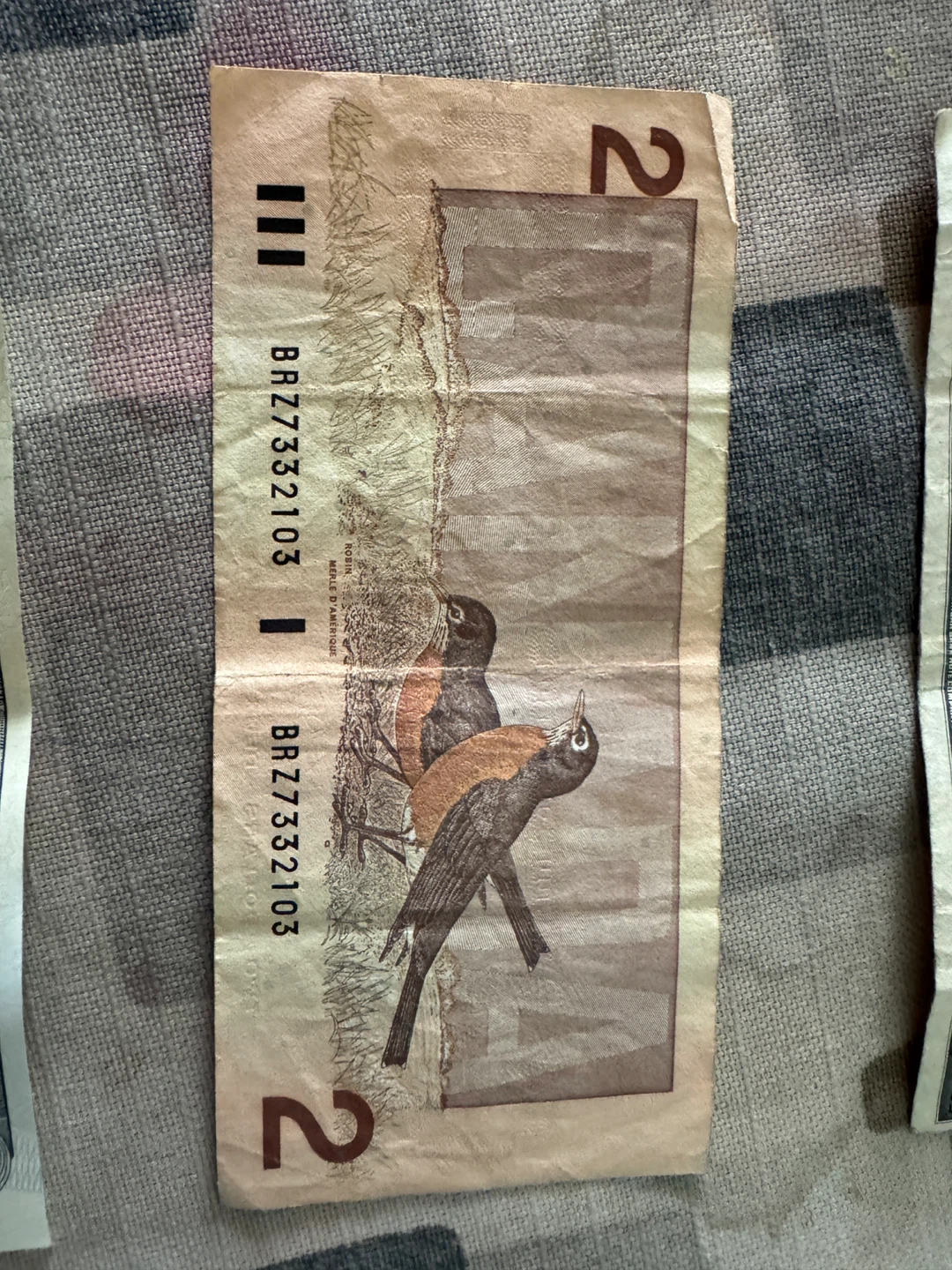 Collection of Canadian Bank Notes - $1 and $2 Bills - photo 2