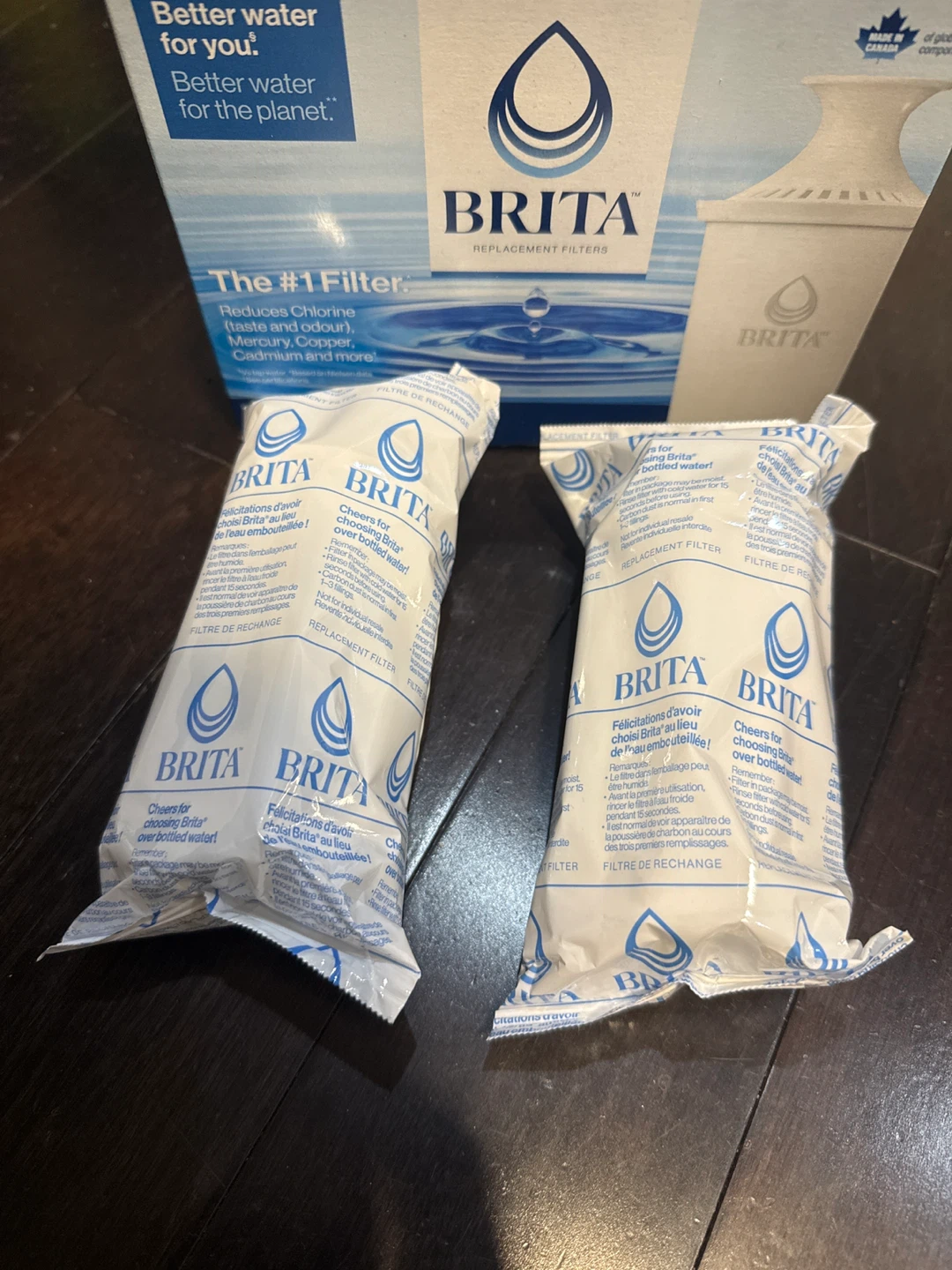 Brand new Brita Replacement Water Filters - 2 Pack