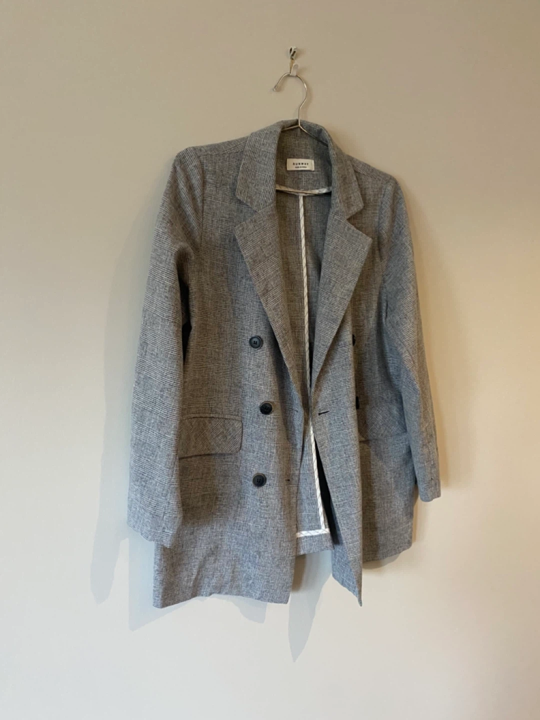 Runway Double-Breasted Blazer