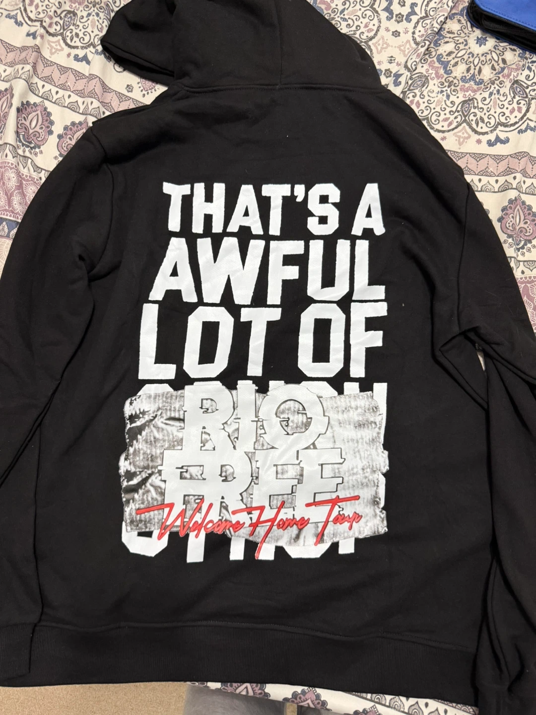 That's A Awful Lot Of Cough Syrup Hoodie Black - photo 3