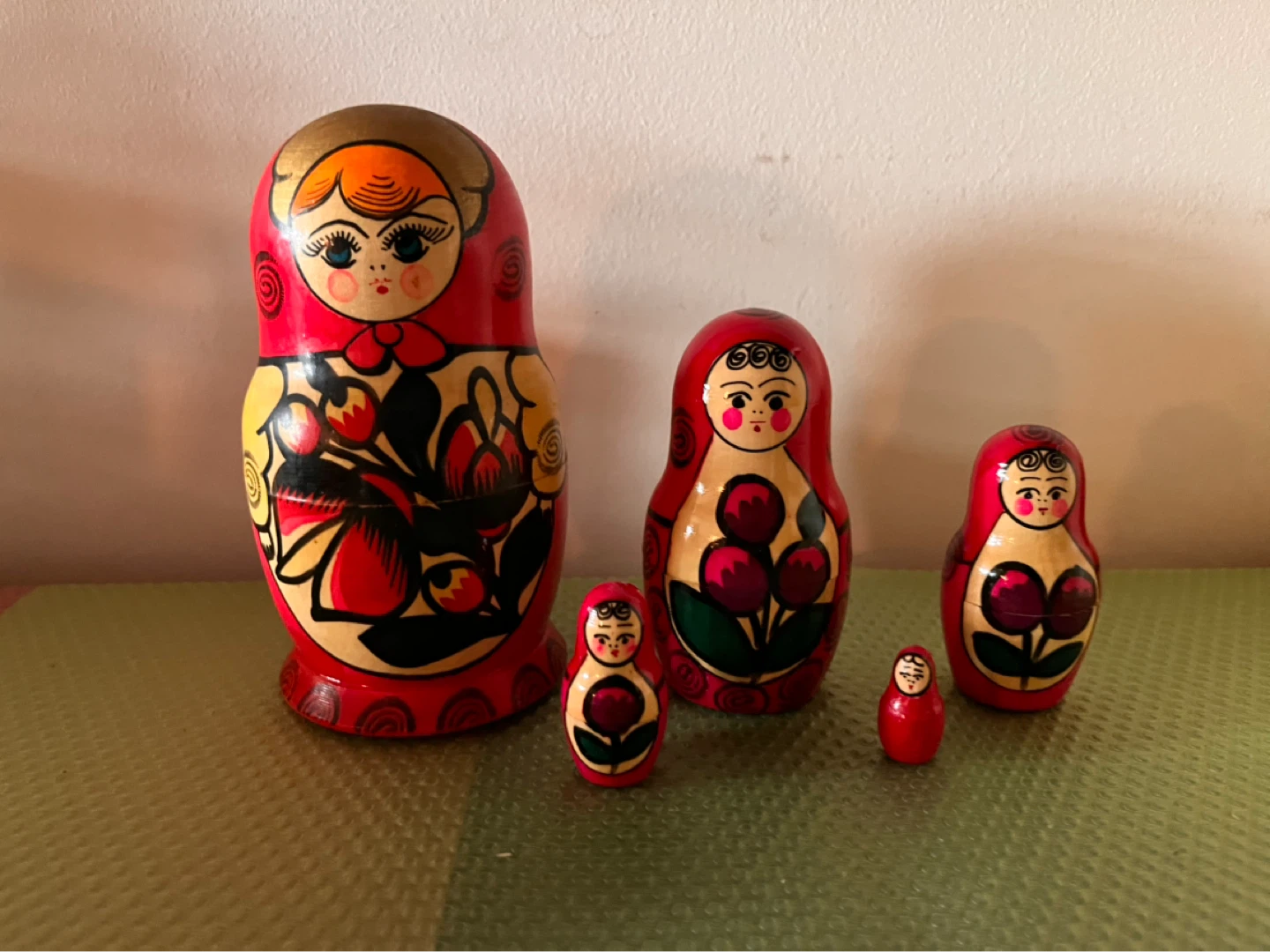 Hand-Painted Nesting Dolls