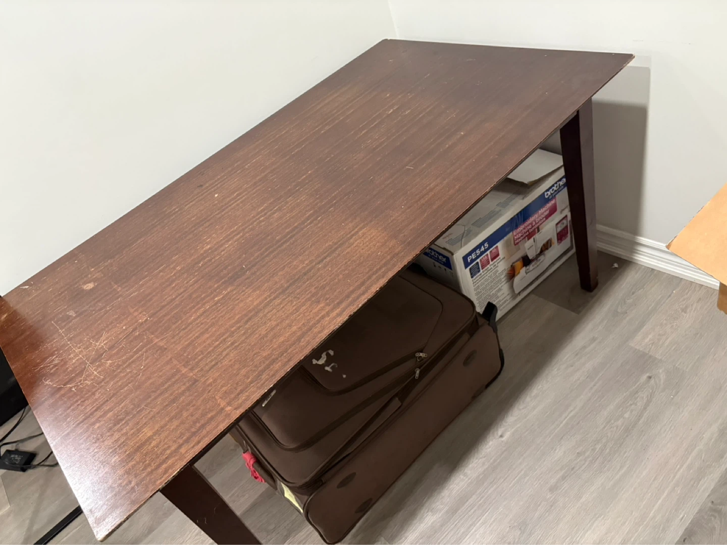 Wooden Desk Table - photo 3