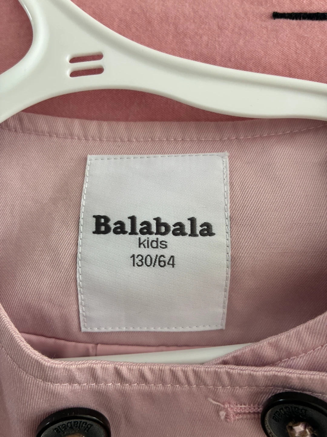 Balabala Kids Pink Cropped Jacket Size 130/64 - photo 3