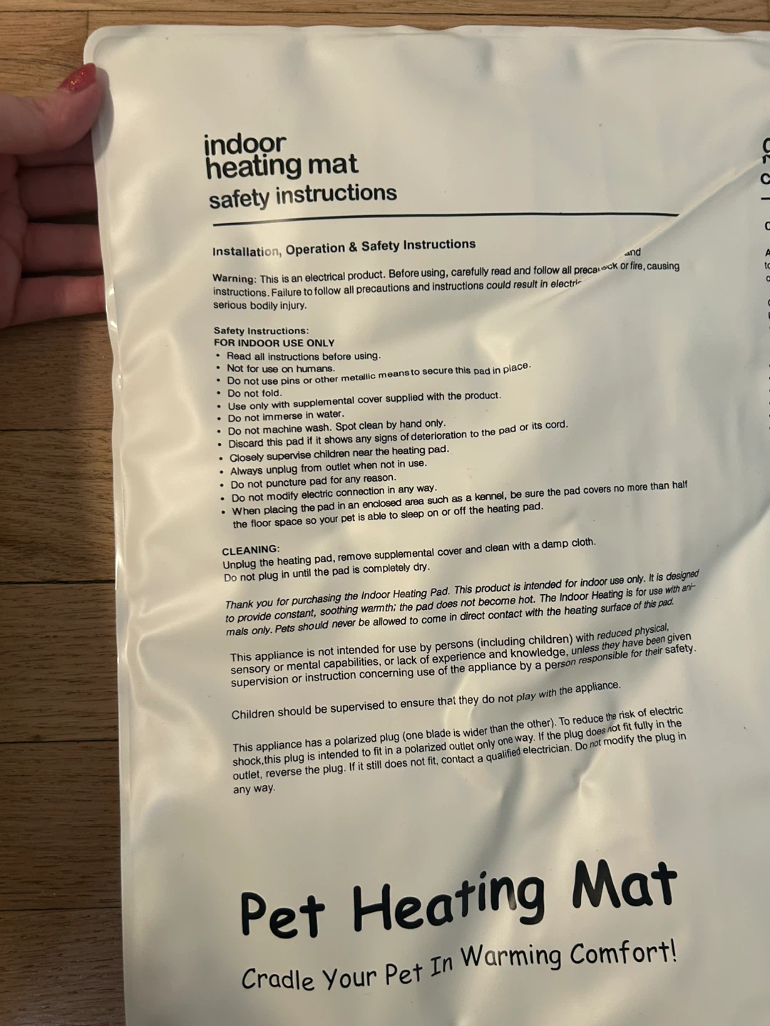 Indoor Pet Heating Mat - photo 5