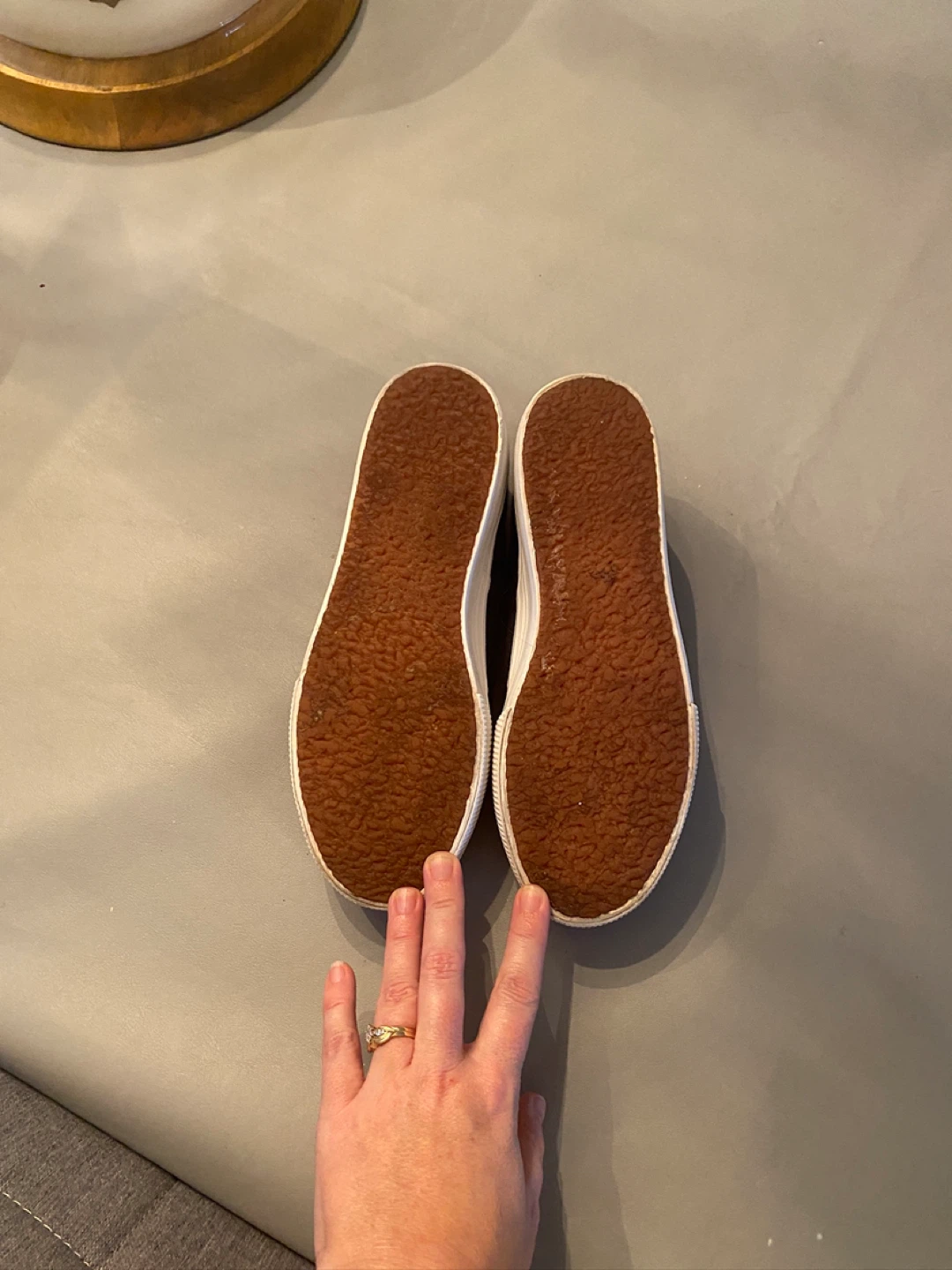 Superga Navy Platform Sneakers - Size 37 - photo 3
