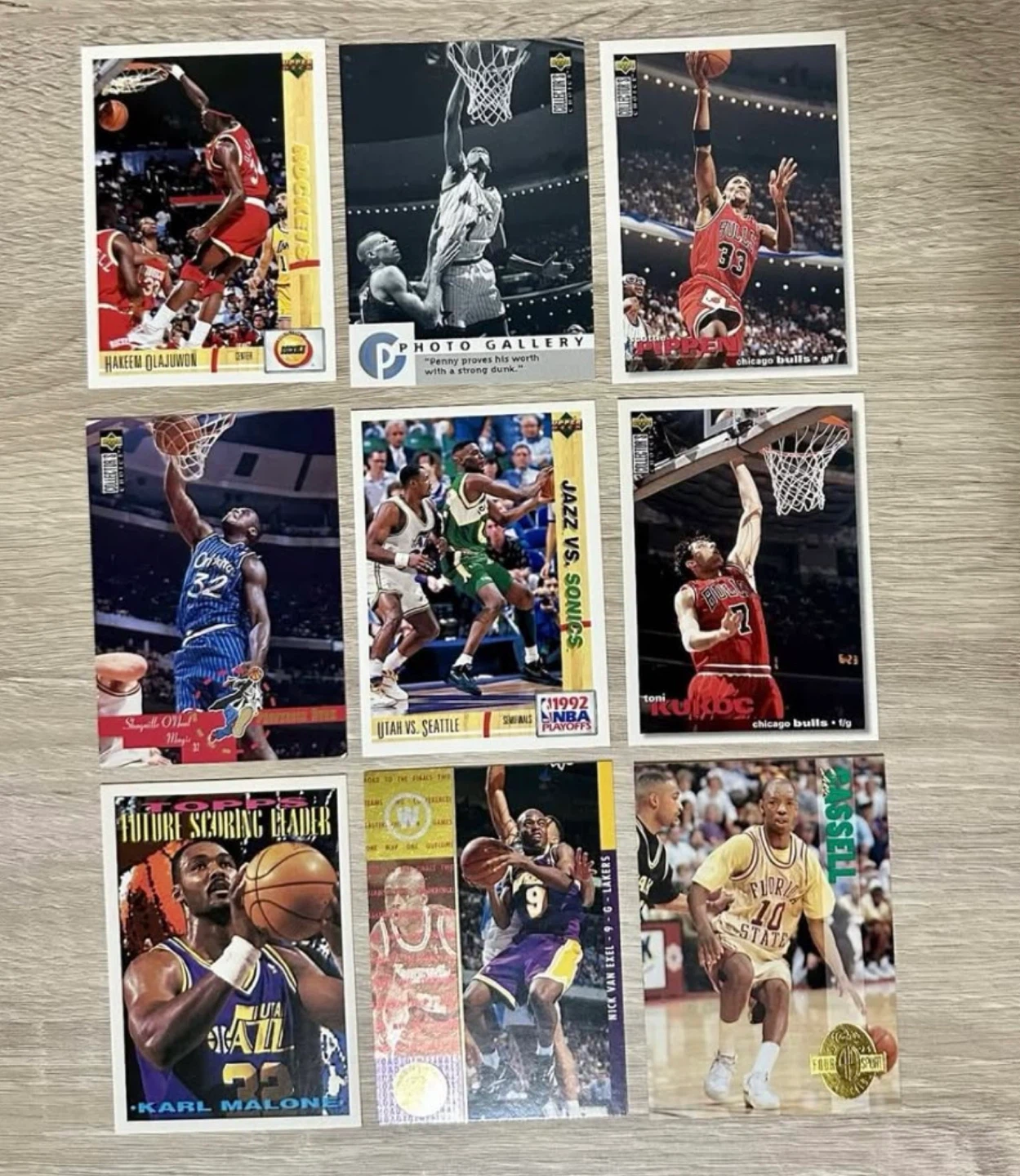 950+ Vintage 1990's NBA Rookies Inserts HOF Fleer Skybox Topps - photo 5