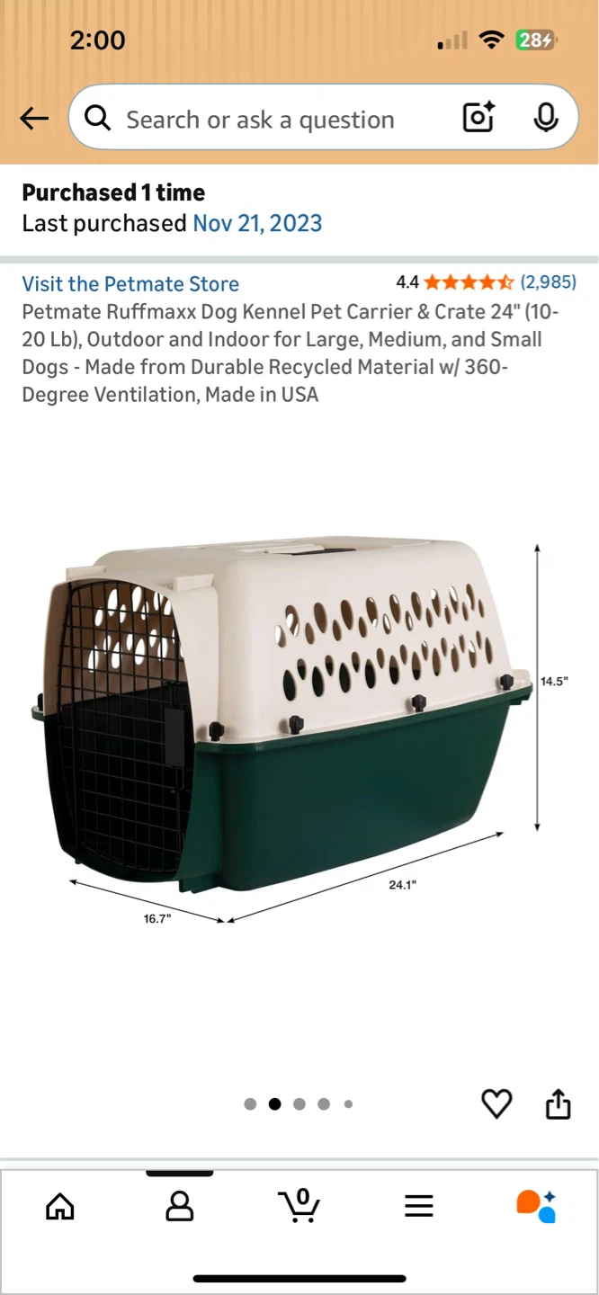 Ruffmaxx Pet Carrier - photo 2