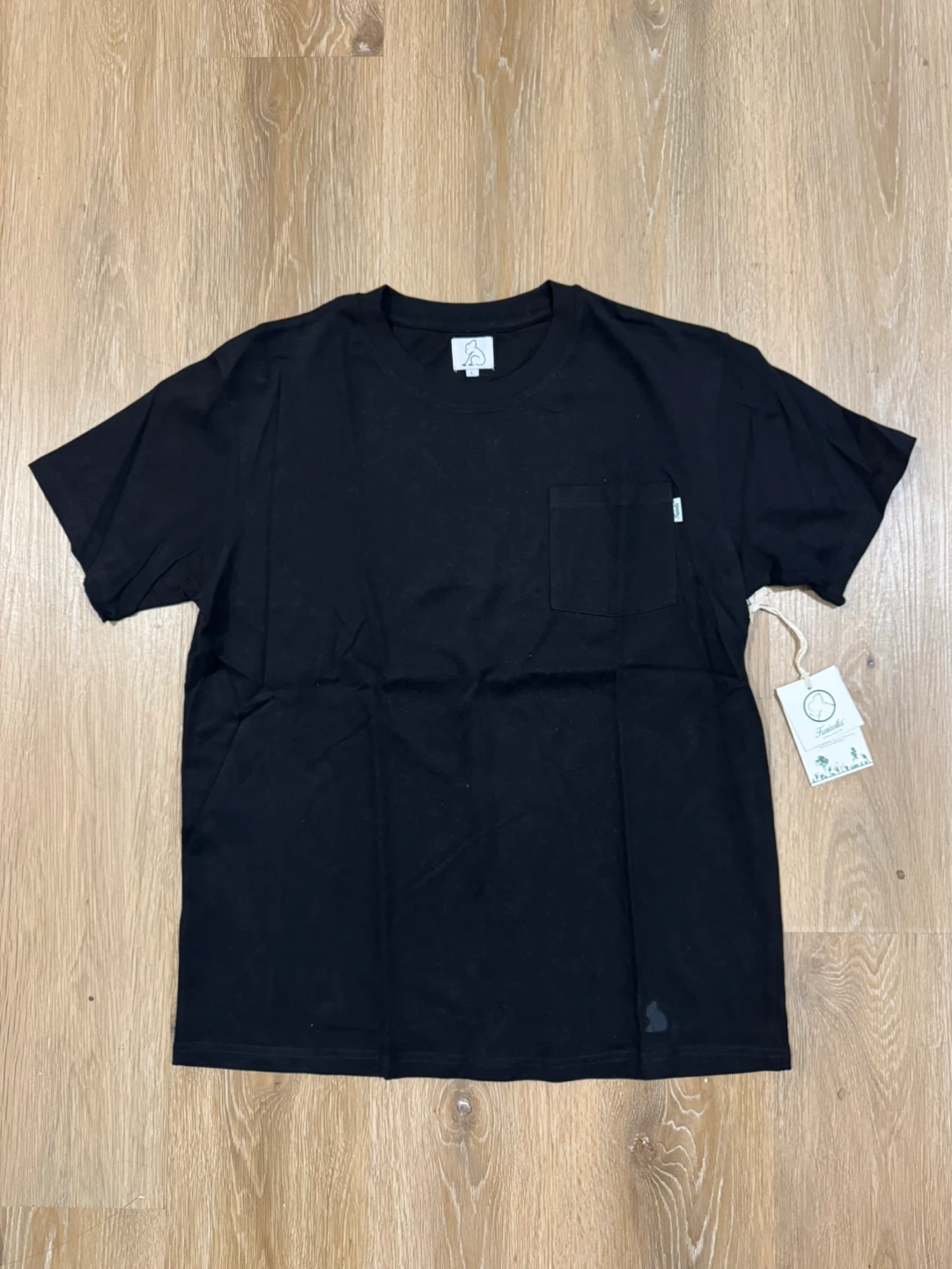 Kuwalla Mens Black T-Shirt Size Large