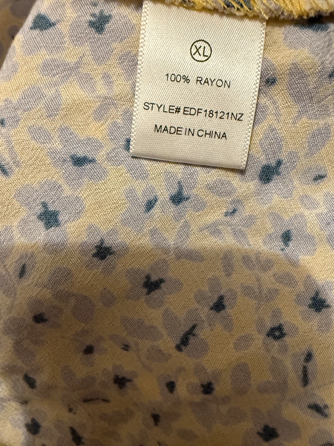 Nova Vintage Floral Print Slip Dress - XL - photo 5