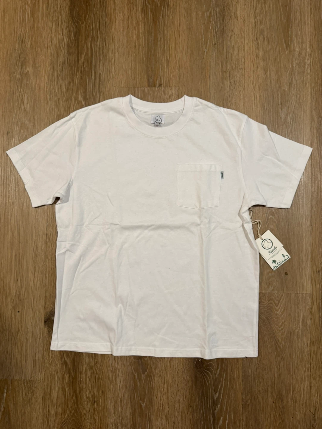 Kuwalla Mens White T-Shirt Size Large