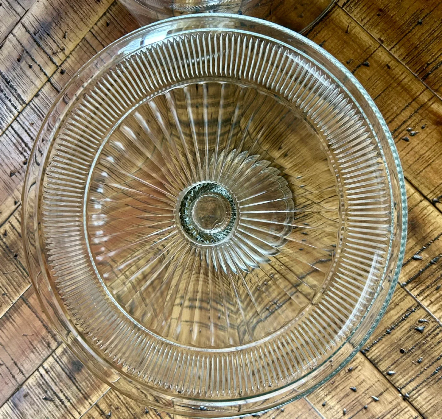 Glass Cake Stand with Dome - photo 4