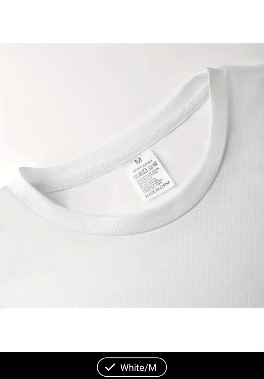 White Paris T-Shirt Size M - photo 4
