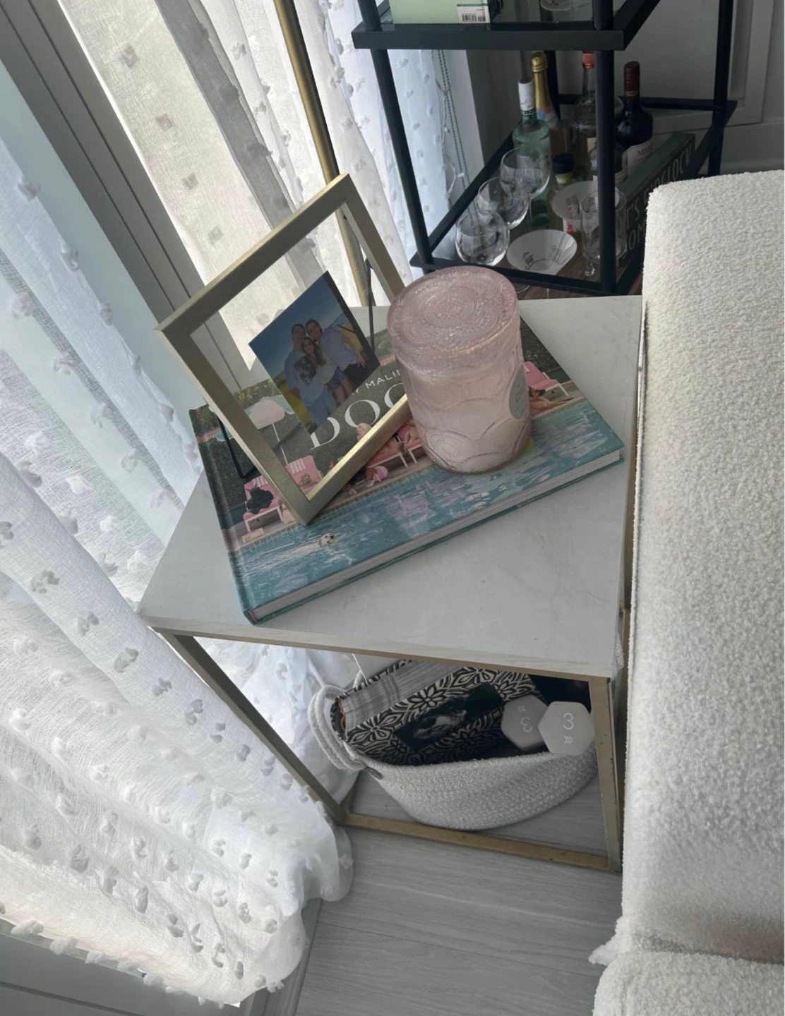 TWO SET marble coffee table and side table - photo 5