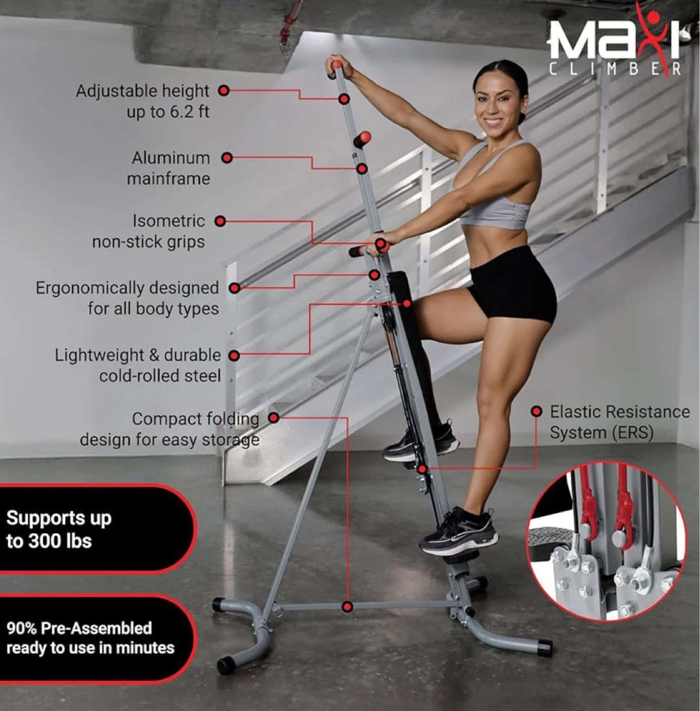 Maxi Climber 2.0 Vertical Climber - Brand New - photo 4