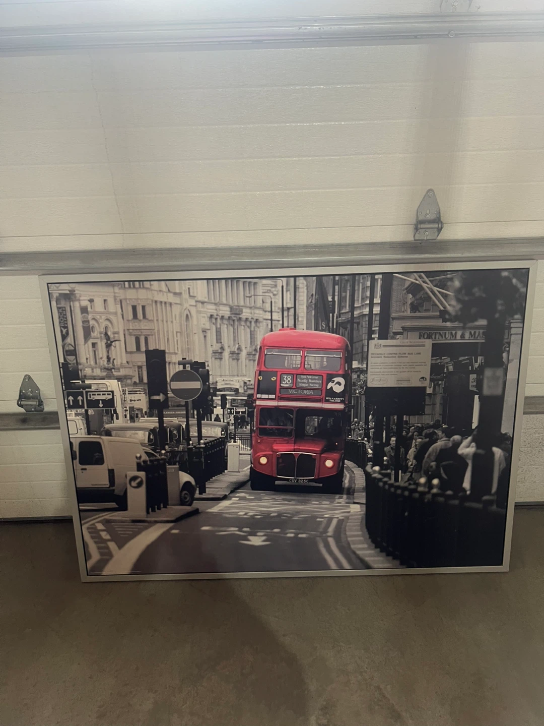 London Double Decker Bus Wall Art