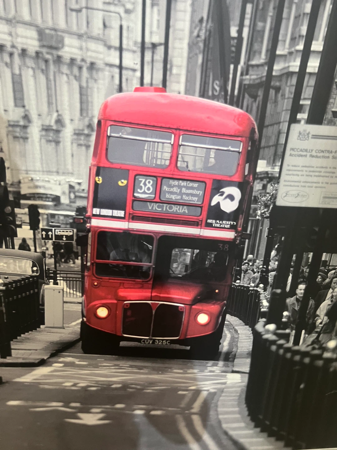 London Double Decker Bus Wall Art - photo 3