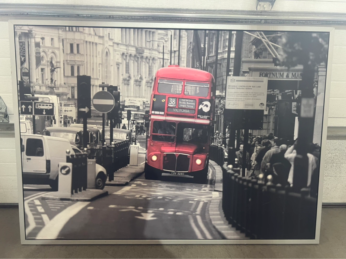 London Double Decker Bus Wall Art - photo 2