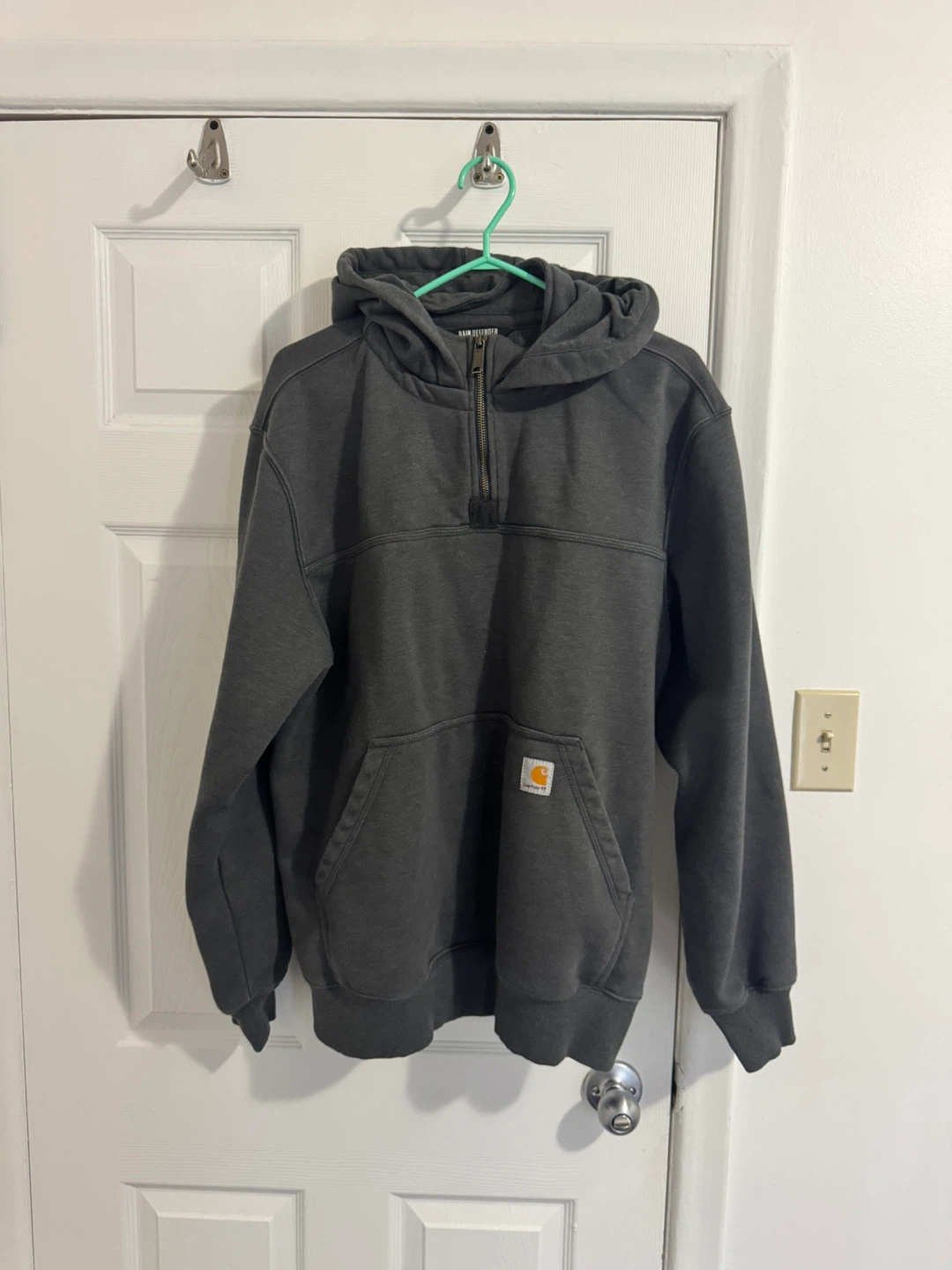 Carhartt Rain Defender Loose Fit Quarter Zip Hoodie