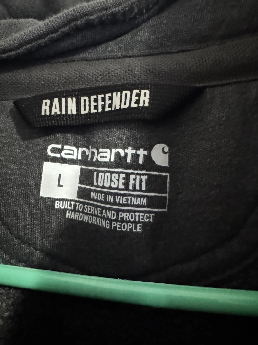 Carhartt Rain Defender Loose Fit Quarter Zip Hoodie - photo 3