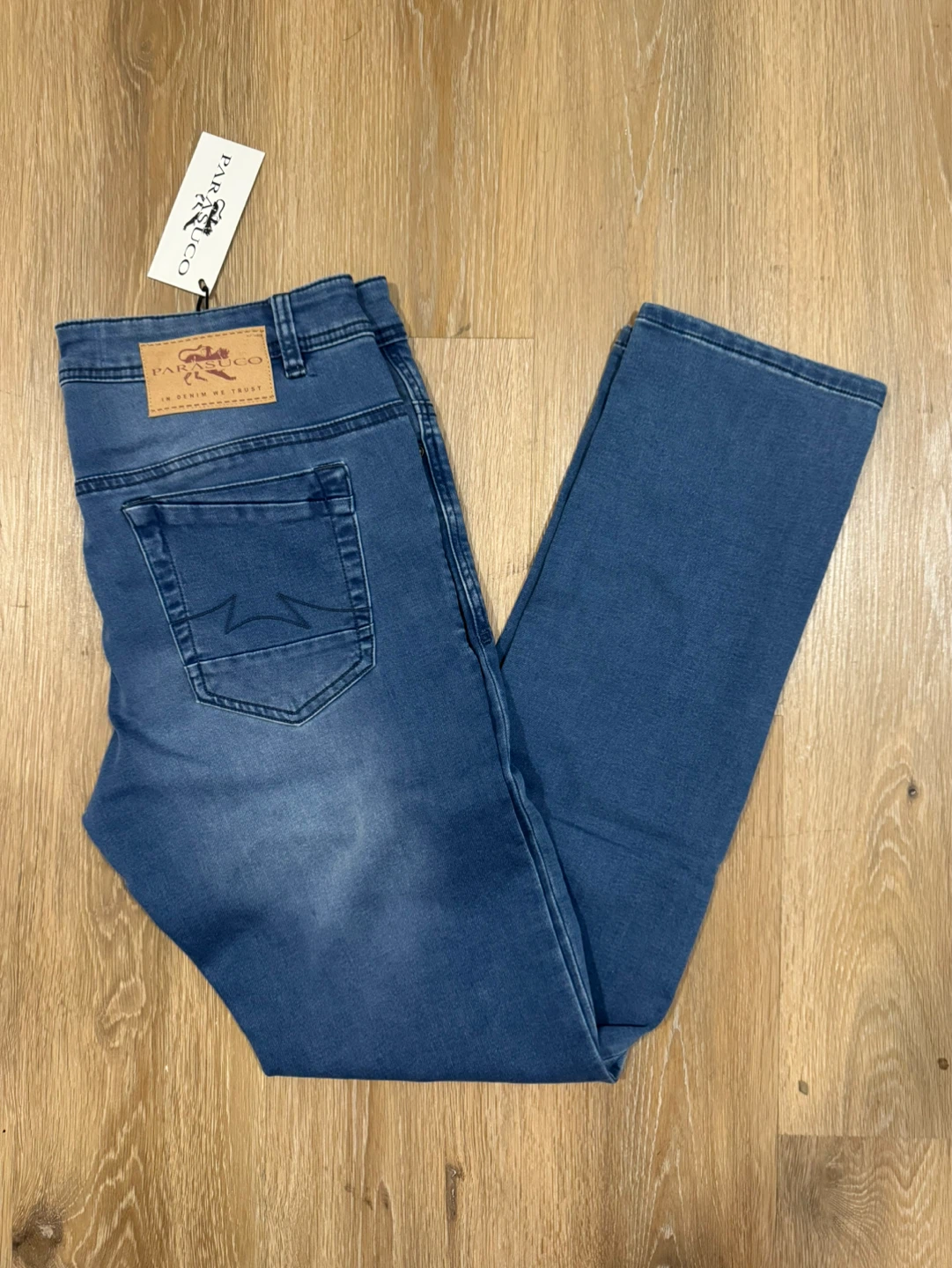 Parasuco Mens Blue Jeans Size 36x34
