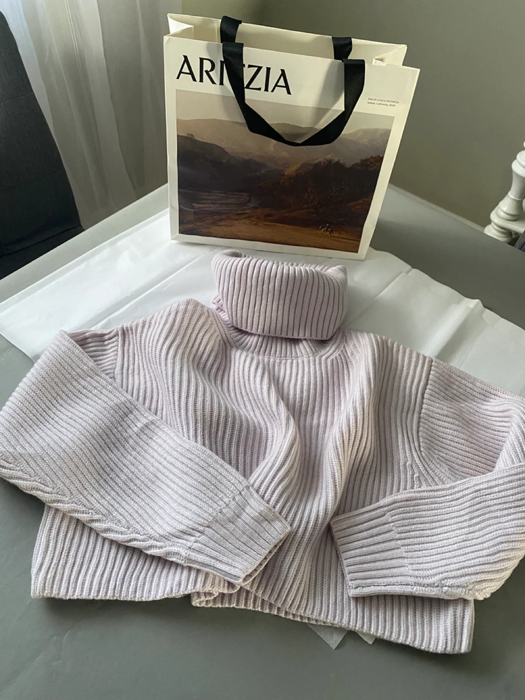 Babaton Guell Sweater - Iced Lavender XS/TP - photo 2