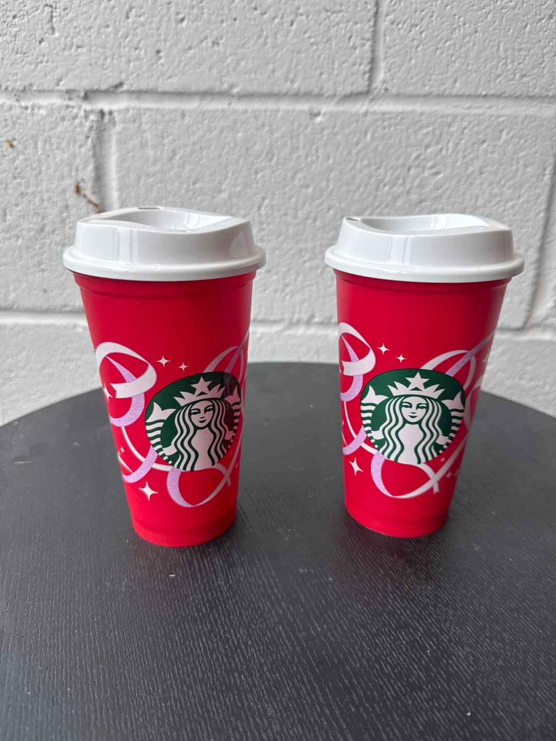 Starbucks Red Holiday Tumblers - Set of 2