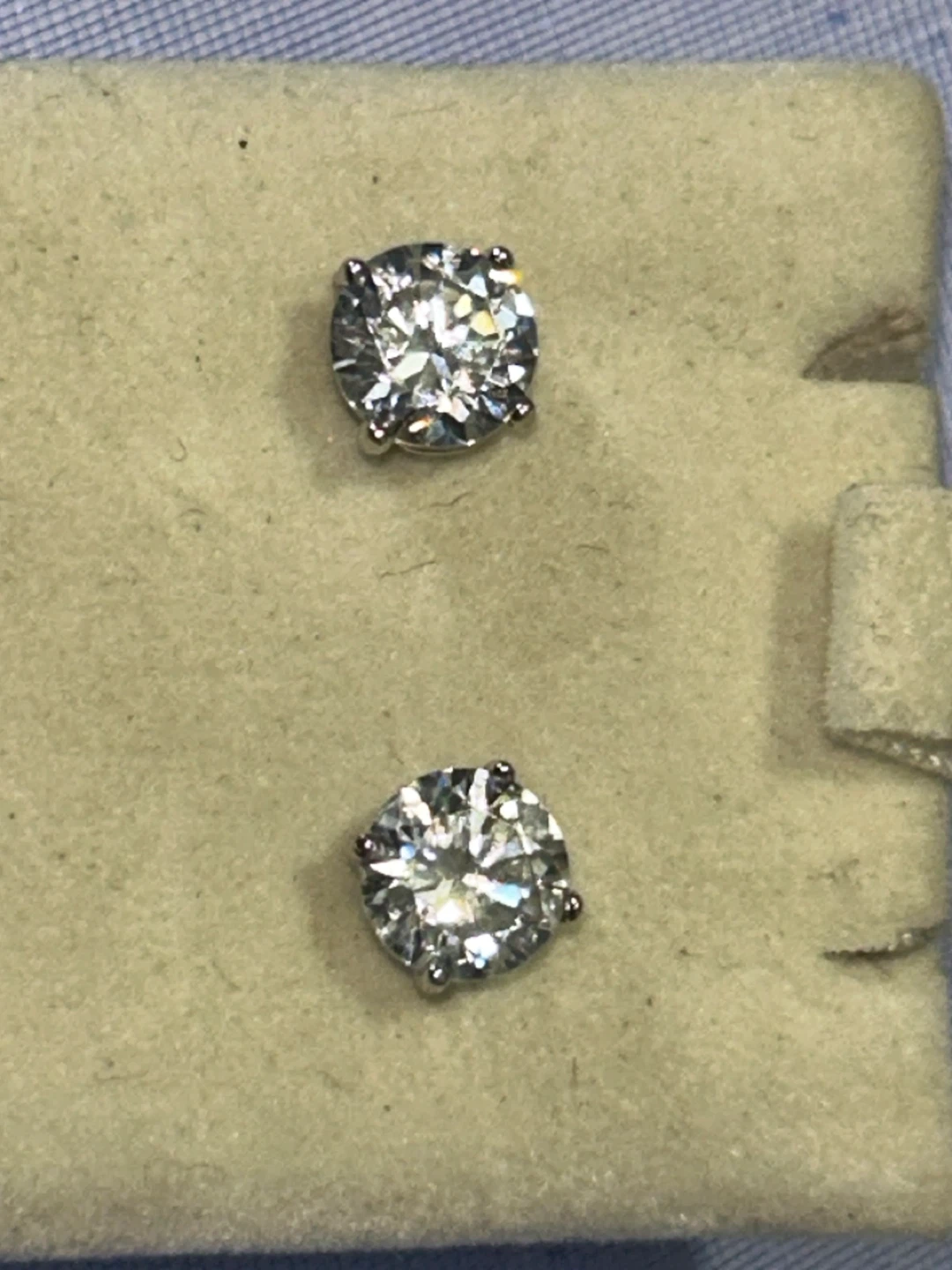 Sparkling Stud Earrings