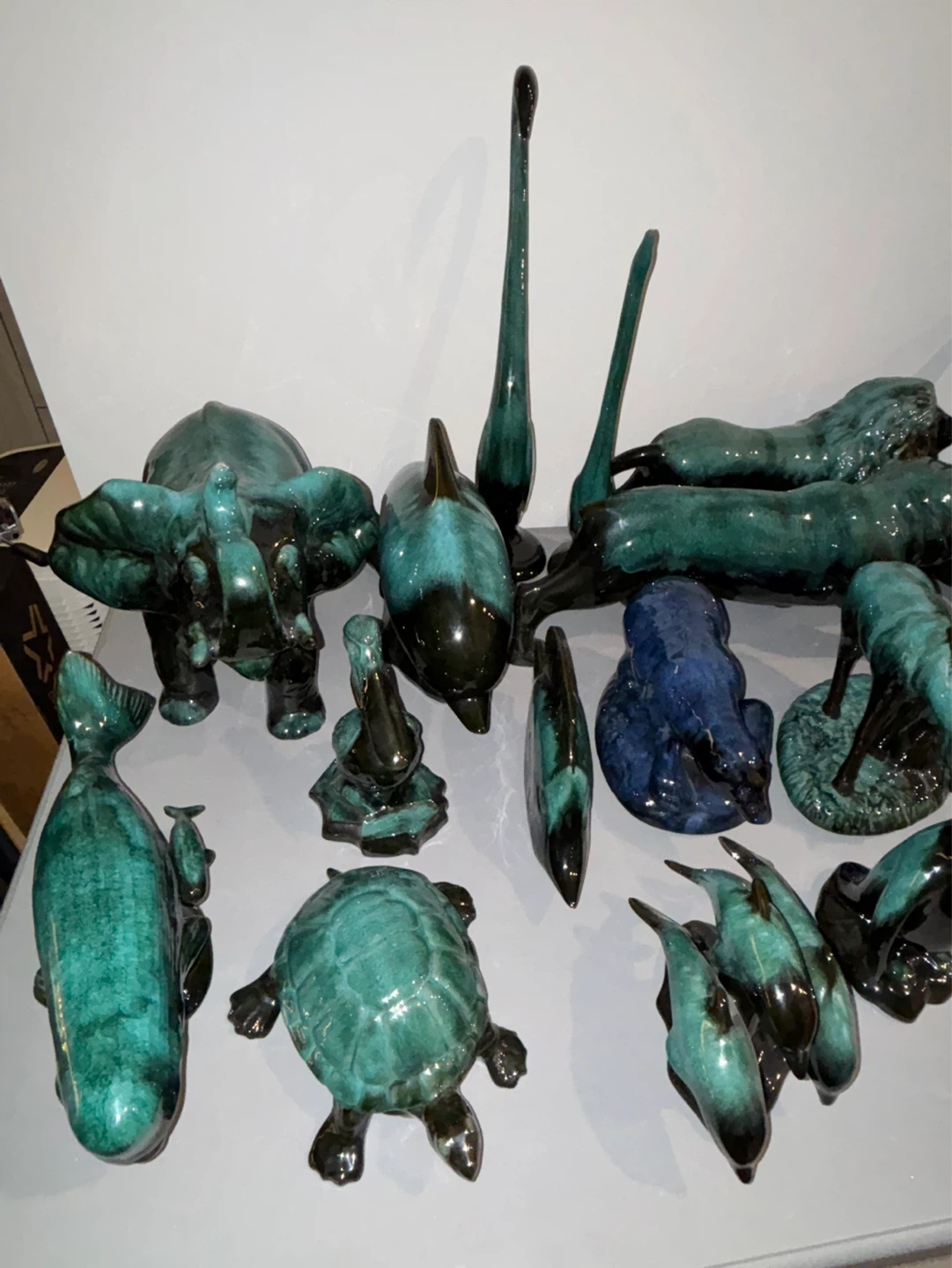 Collection of Ceramic Animal Figurines - photo 2