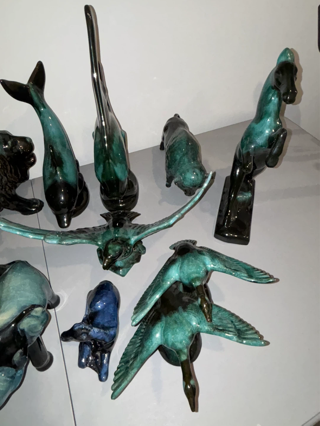 Collection of Ceramic Animal Figurines - photo 4