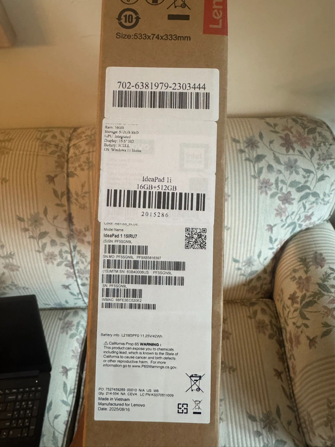 Lenovo IdeaPad 1i Laptop 16GB+512GB - photo 2
