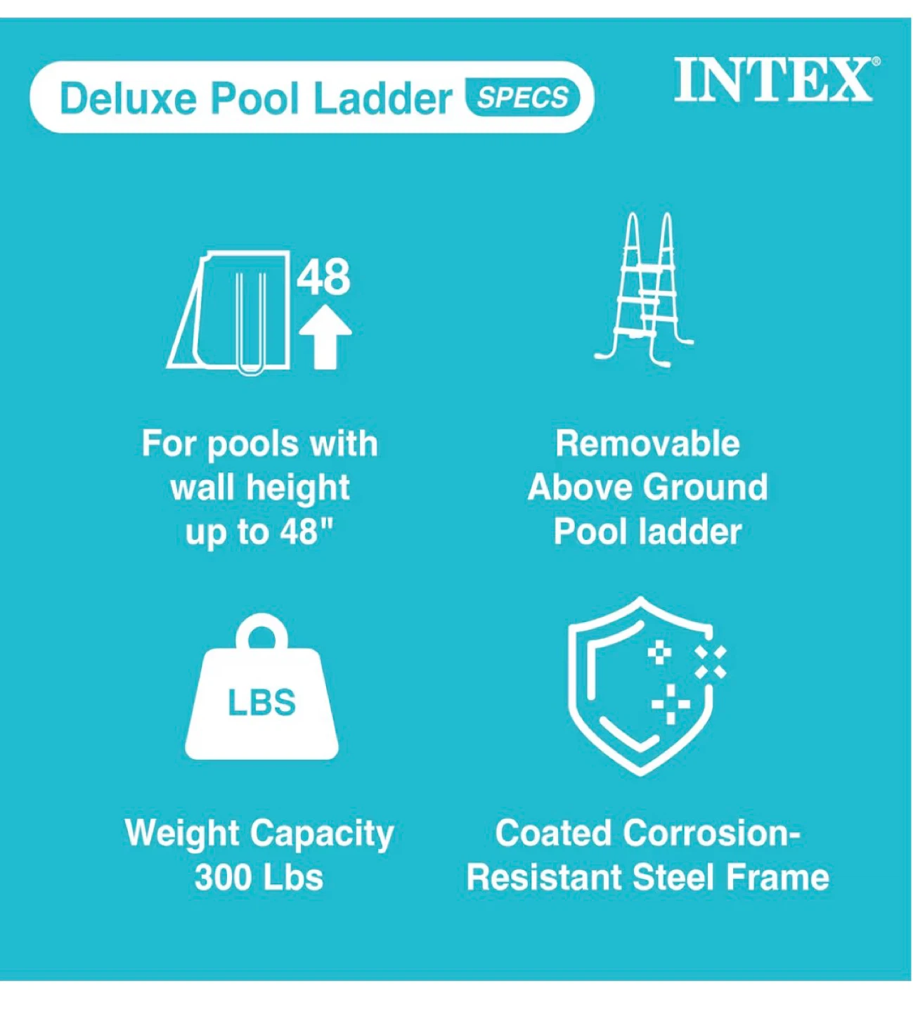 Intex Deluxe Pool Ladder - photo 4