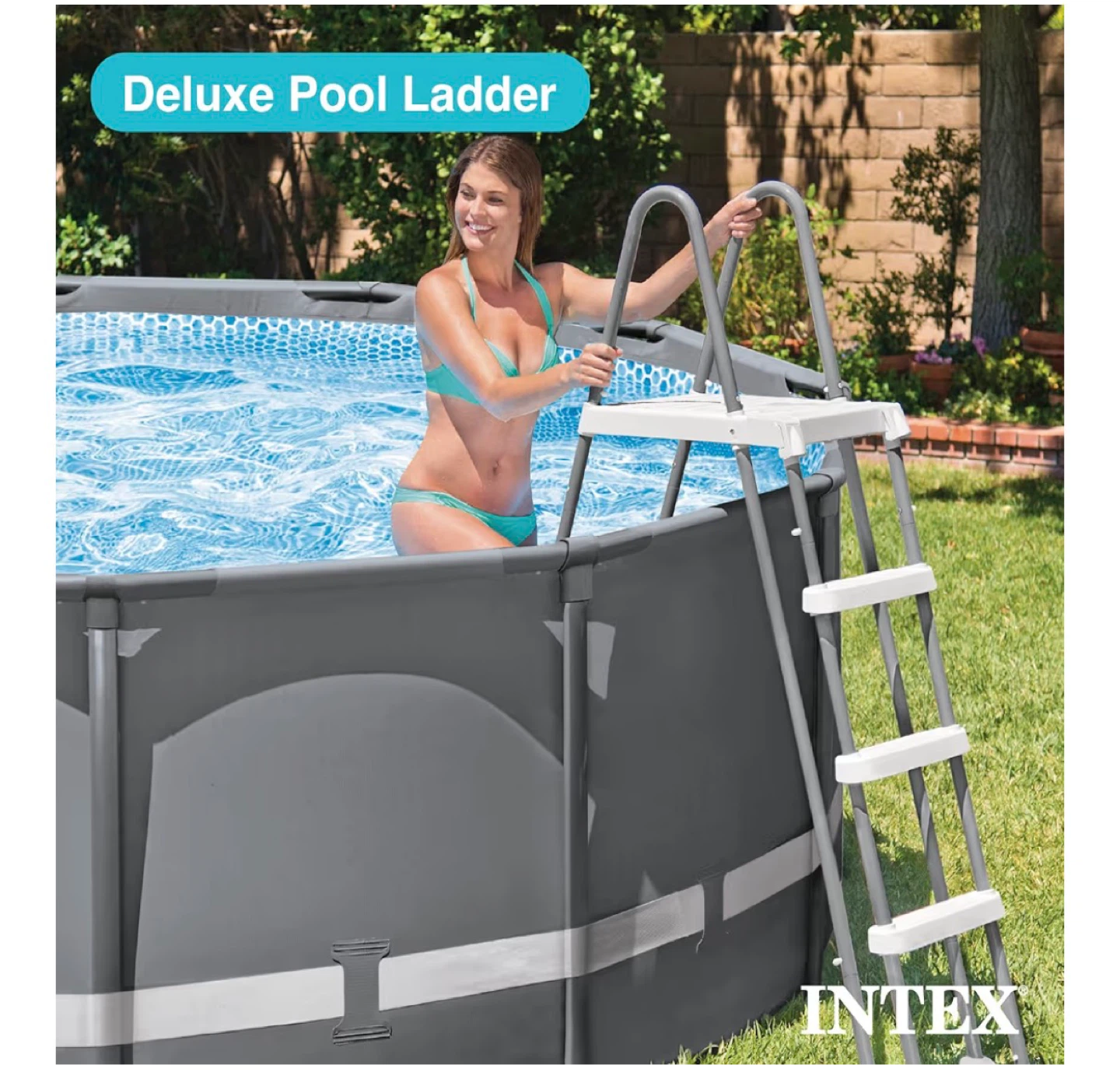 Intex Deluxe Pool Ladder
