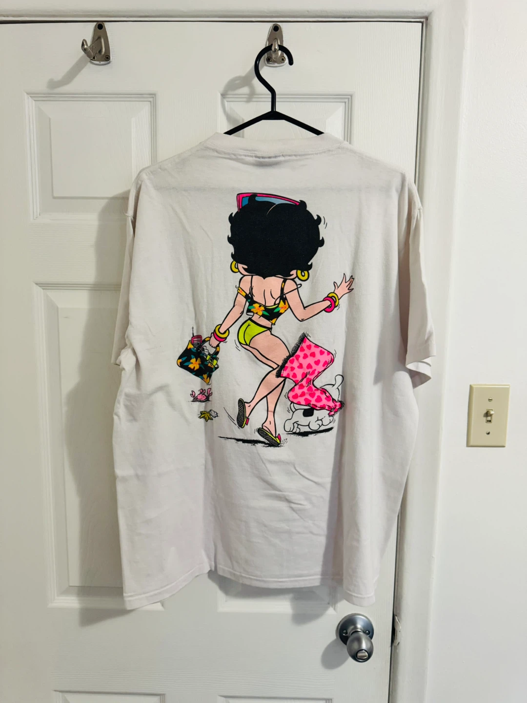 Vintage 1989 Betty Boop Bikini Shirt (XL) - photo 5