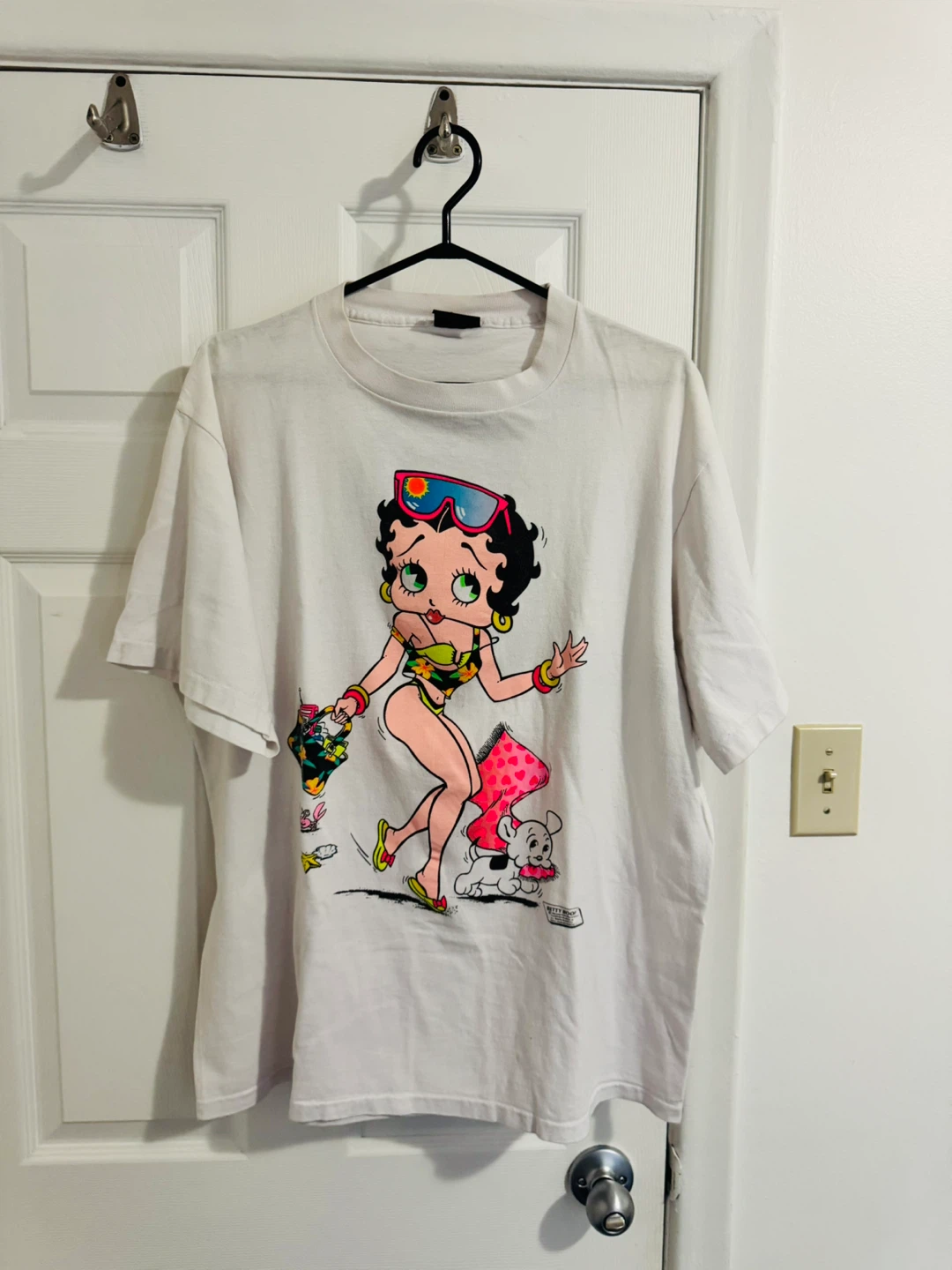 Vintage 1989 Betty Boop Bikini Shirt (XL)