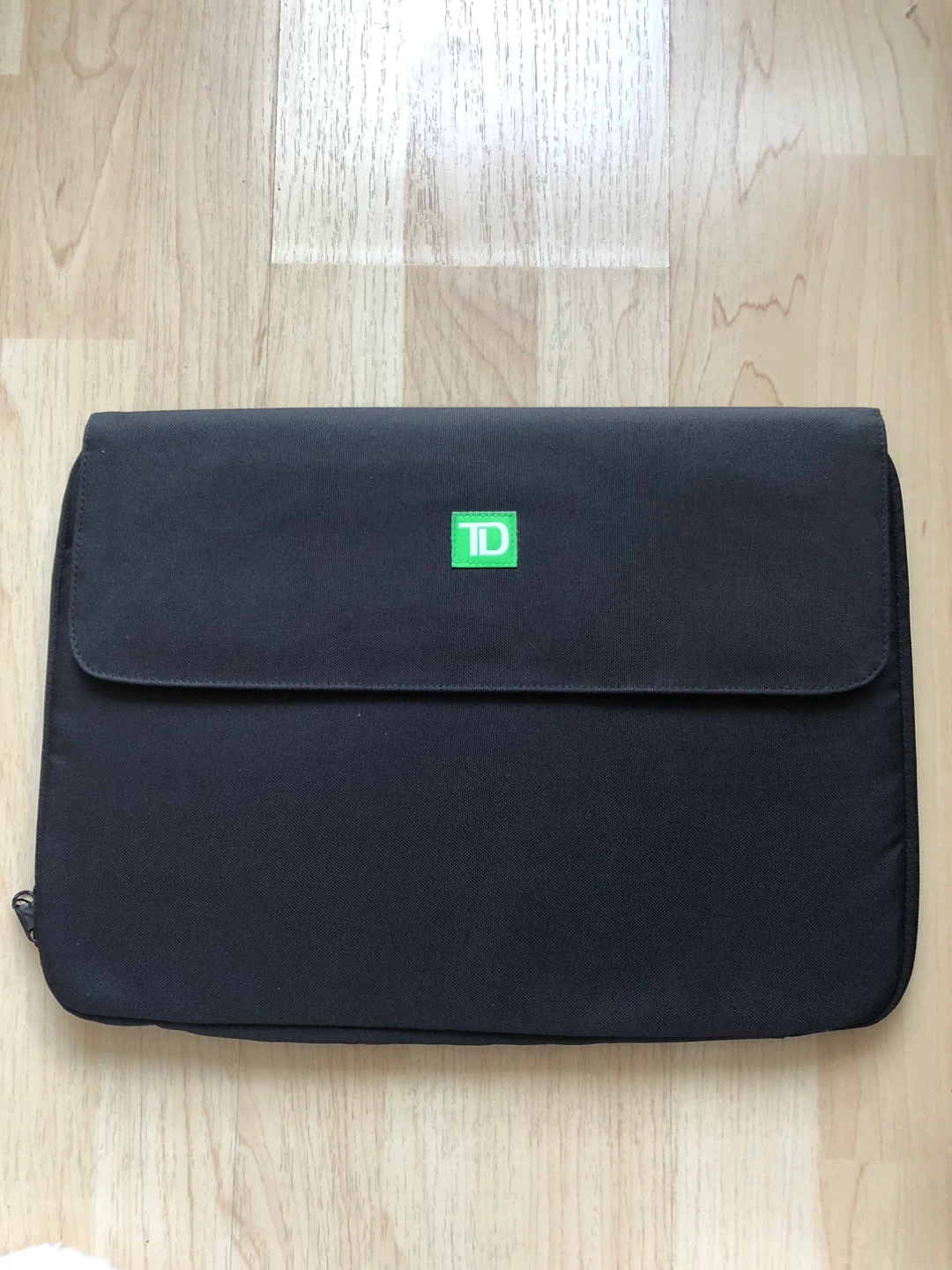 TD Bank Black Laptop Sleeve Case