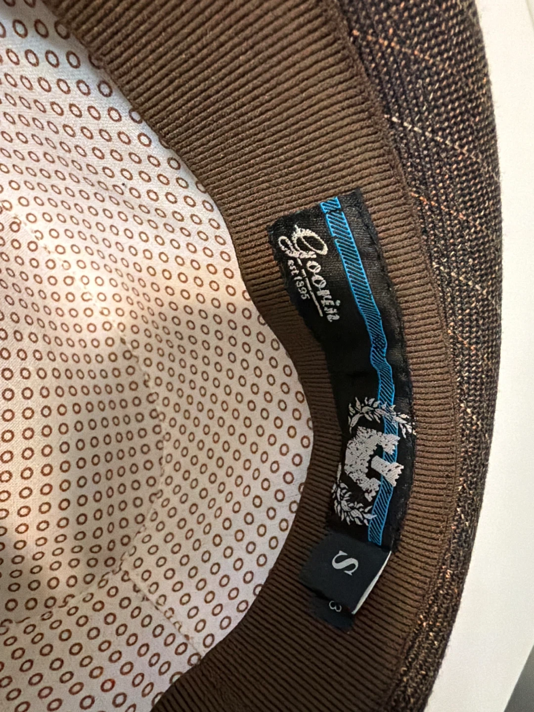 Goorin Bros Fedora Hat Size S - photo 3