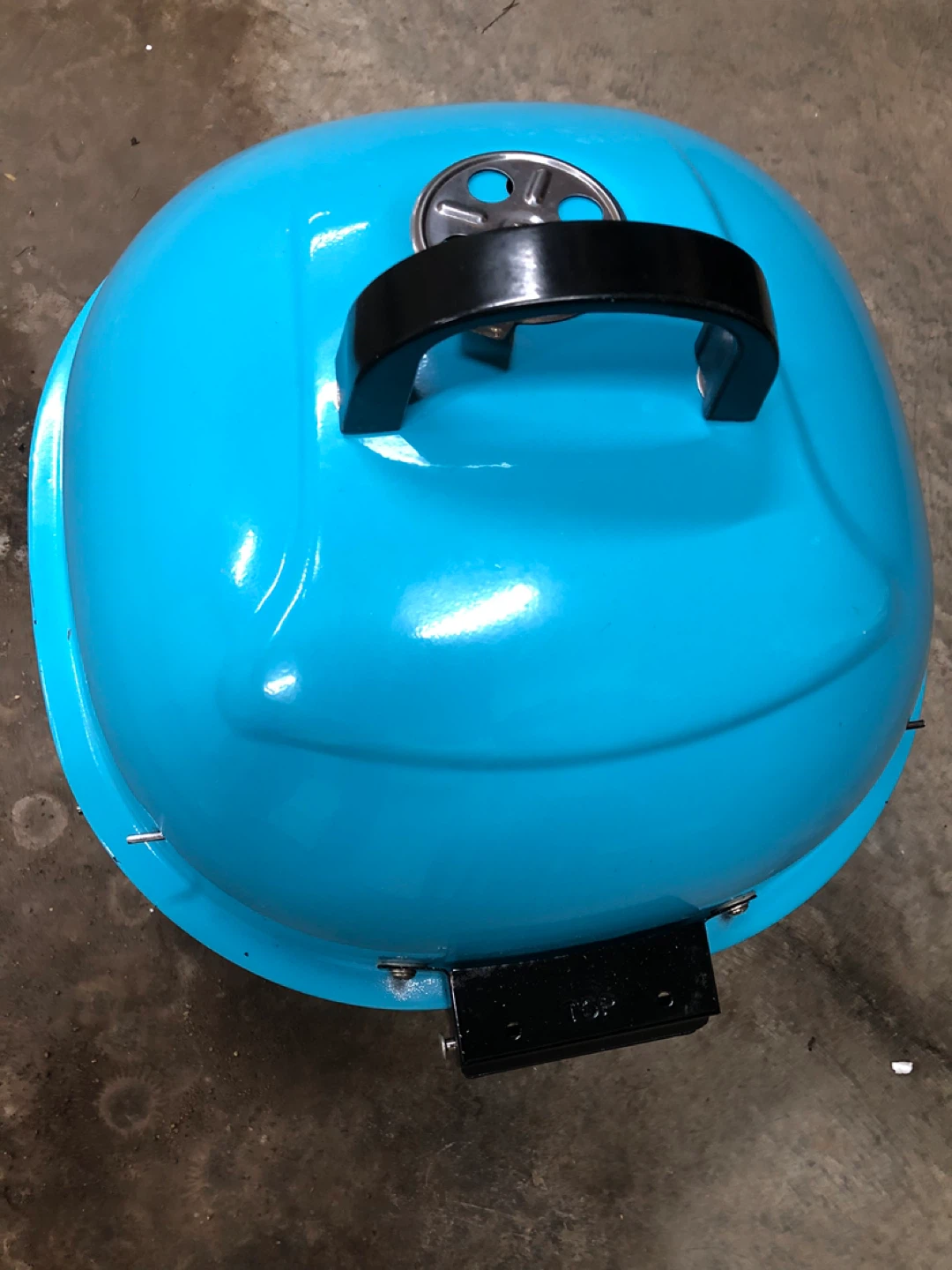 Blue Portable Charcoal BBQ Grill - photo 3