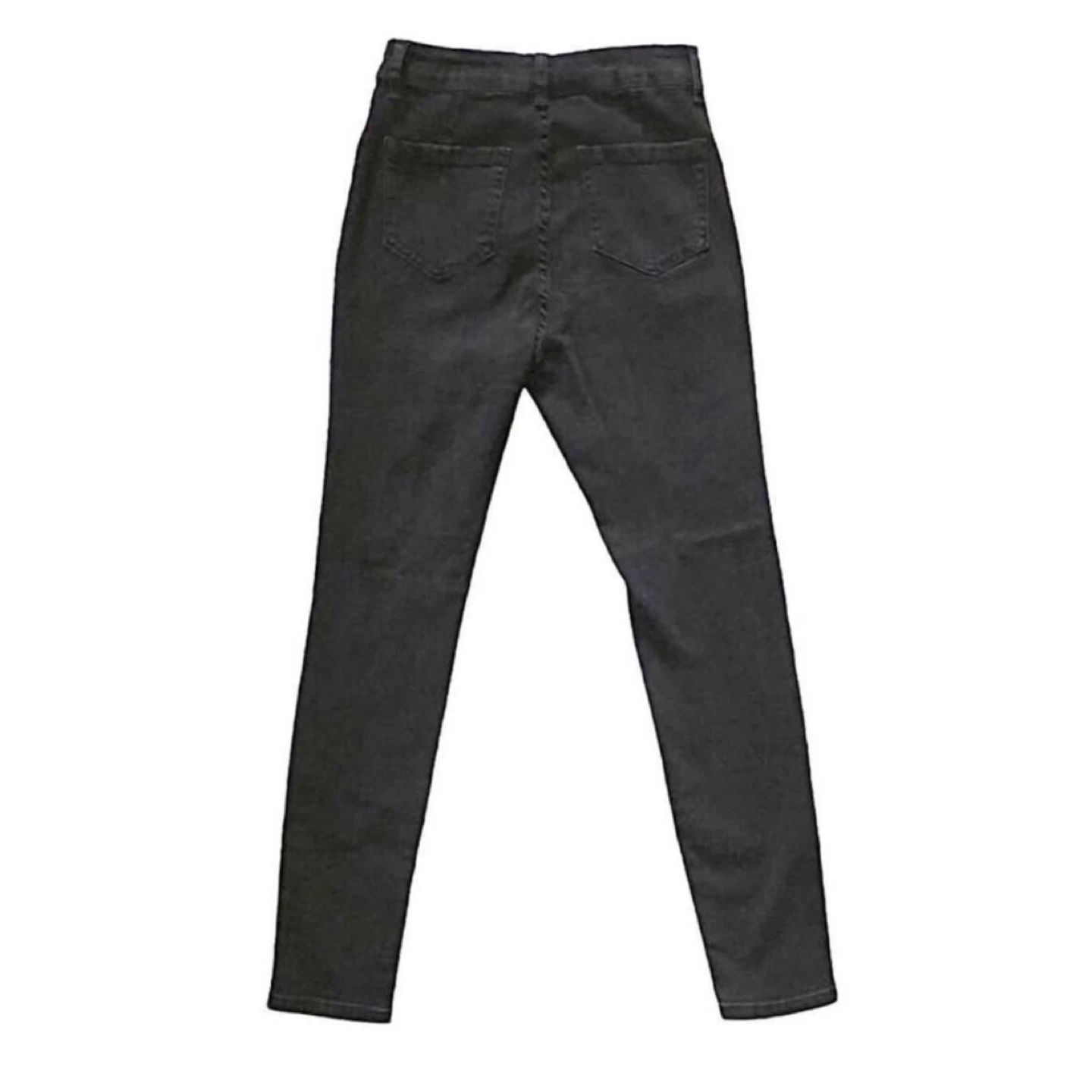 EZwear High Waist Ripped Skinny Jeans Black Size Small - photo 4