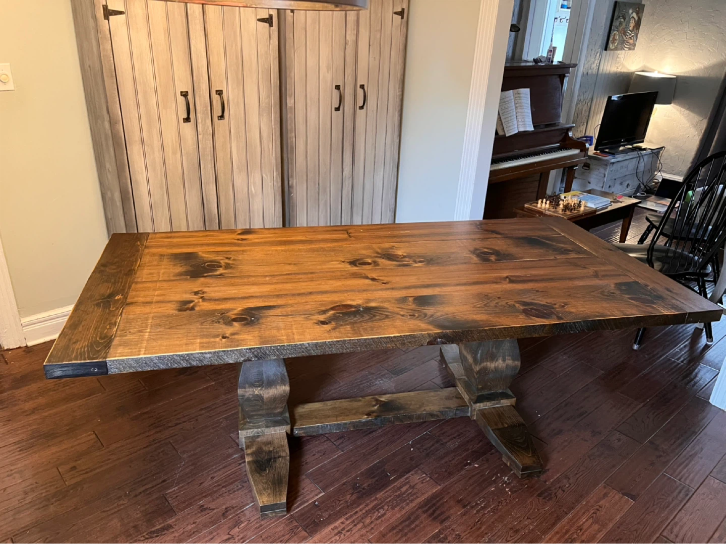 Solid wood Harvest Dining Table