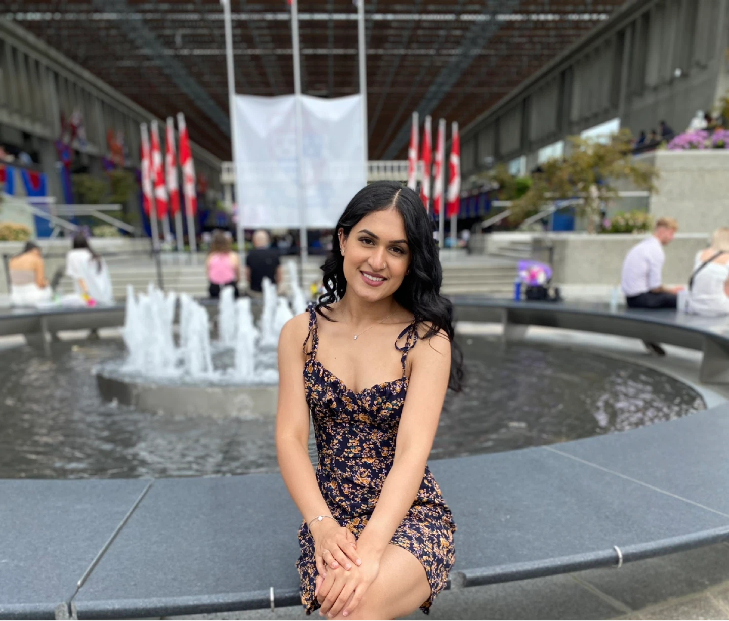 Floral Mini Dress