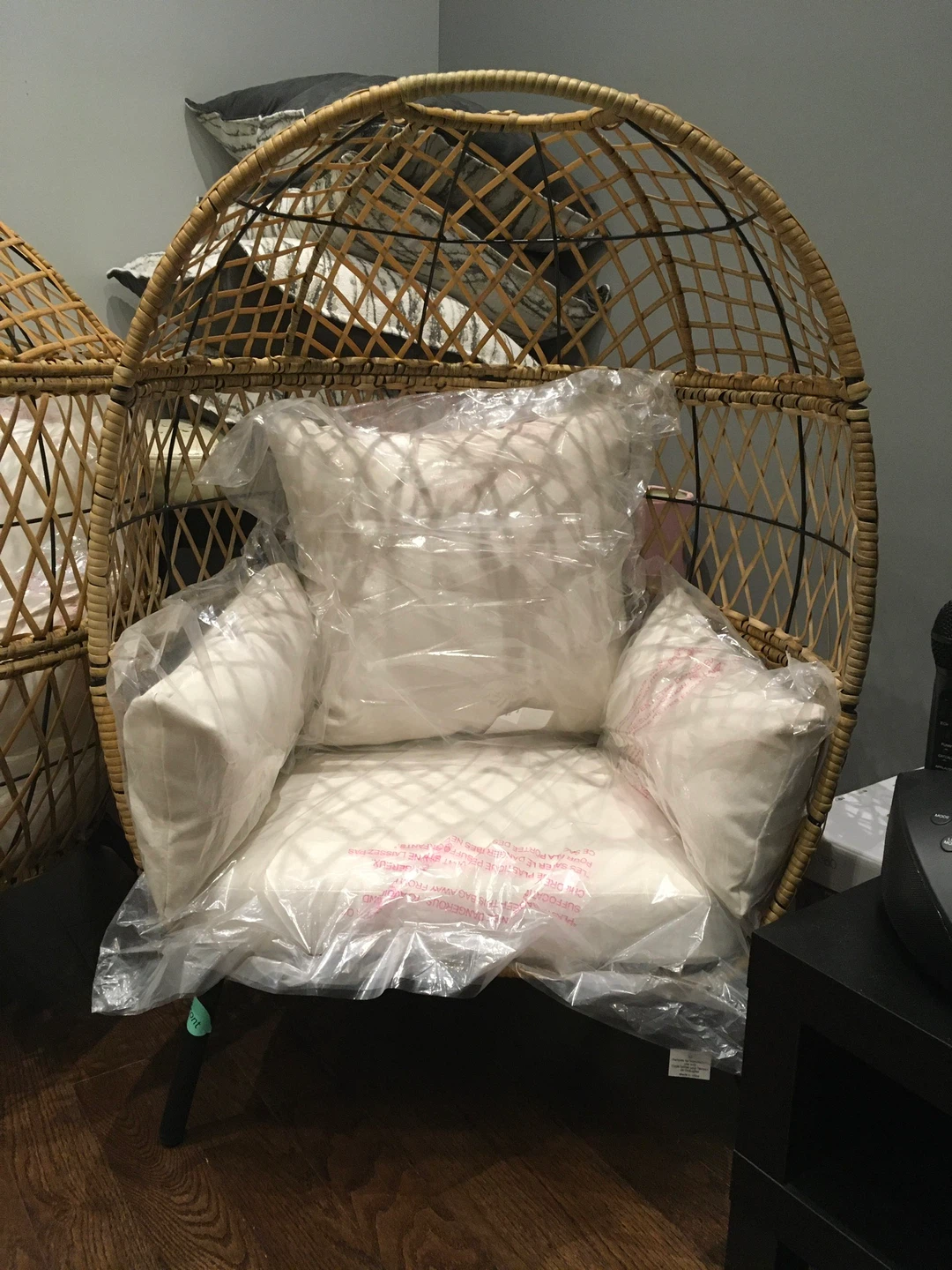 Kids Egg Chair with Cushions 2x - photo 3