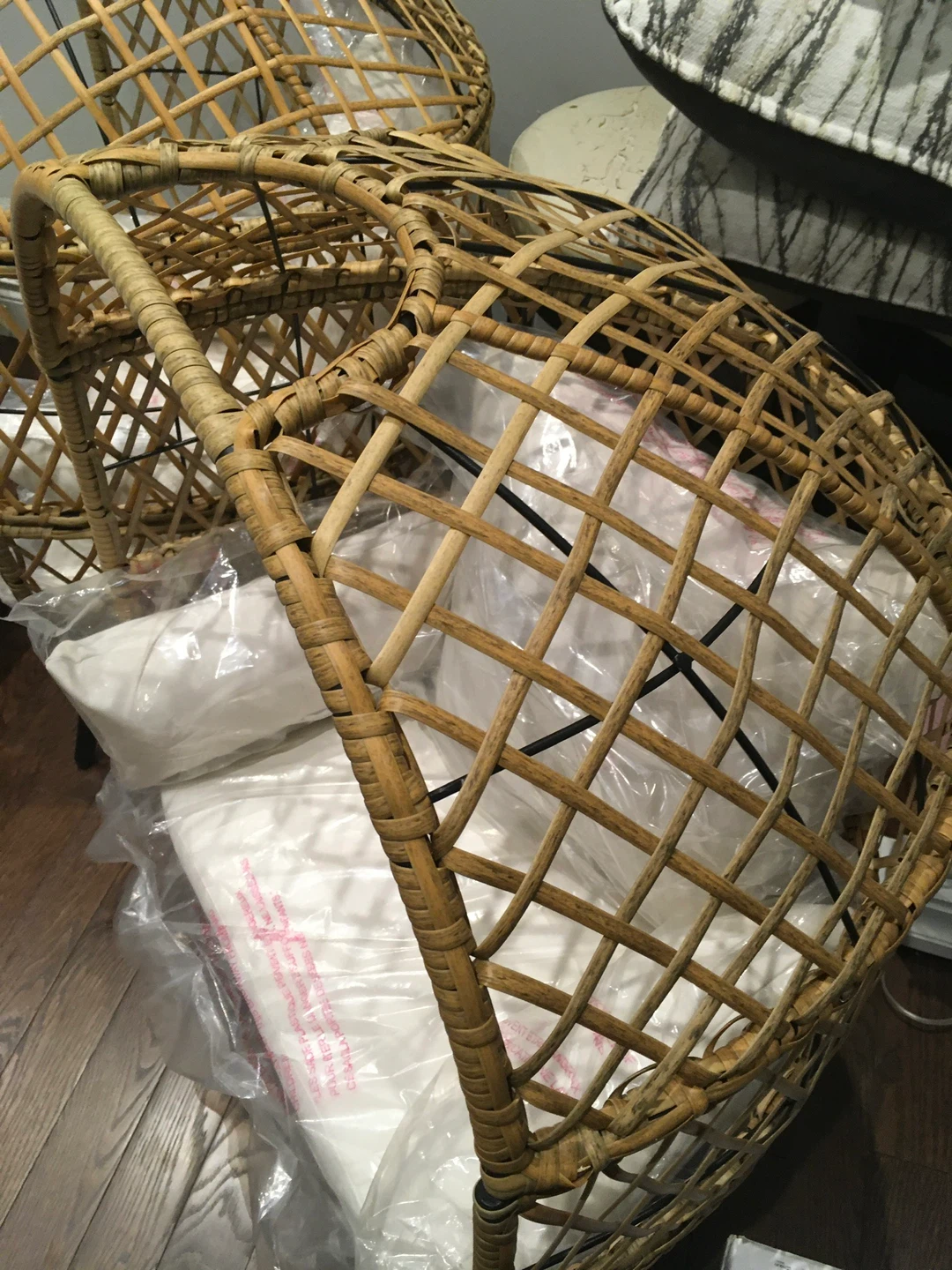 Kids Egg Chair with Cushions 2x - photo 2