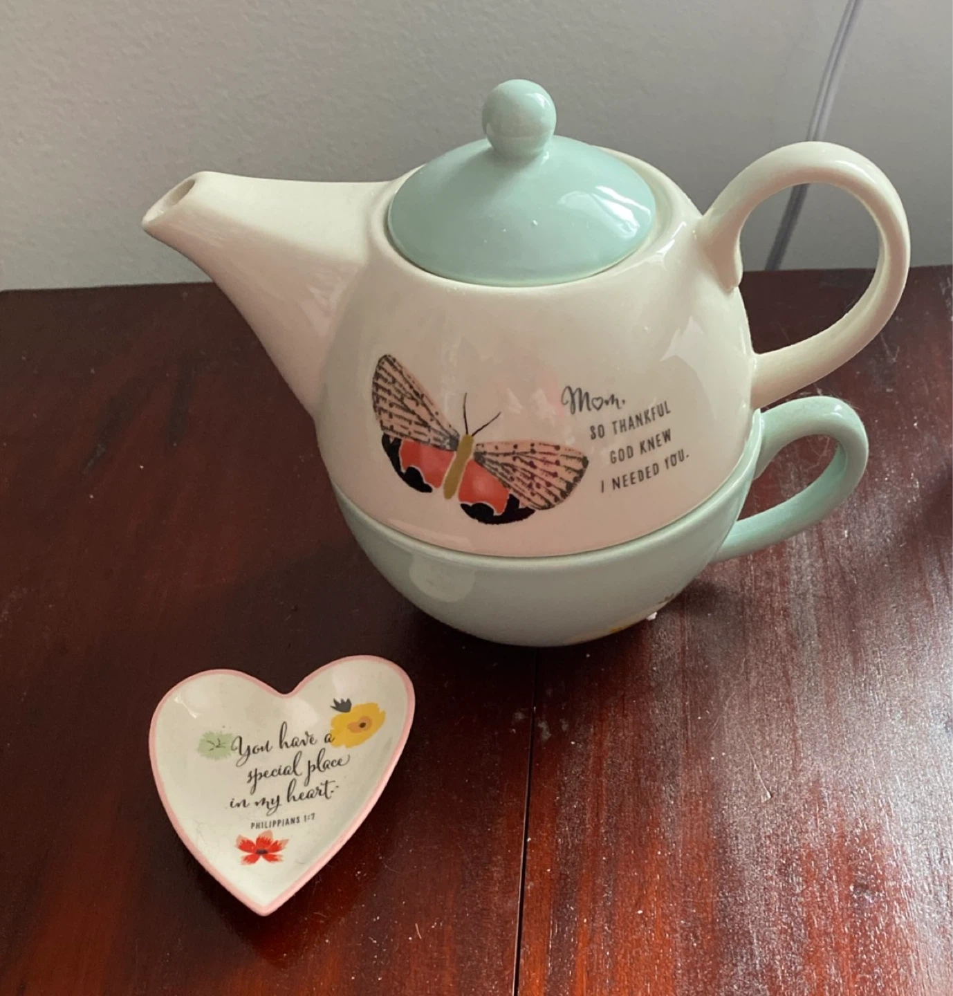 Perfect Mother’s  Day Gift !! Tea pot and cup