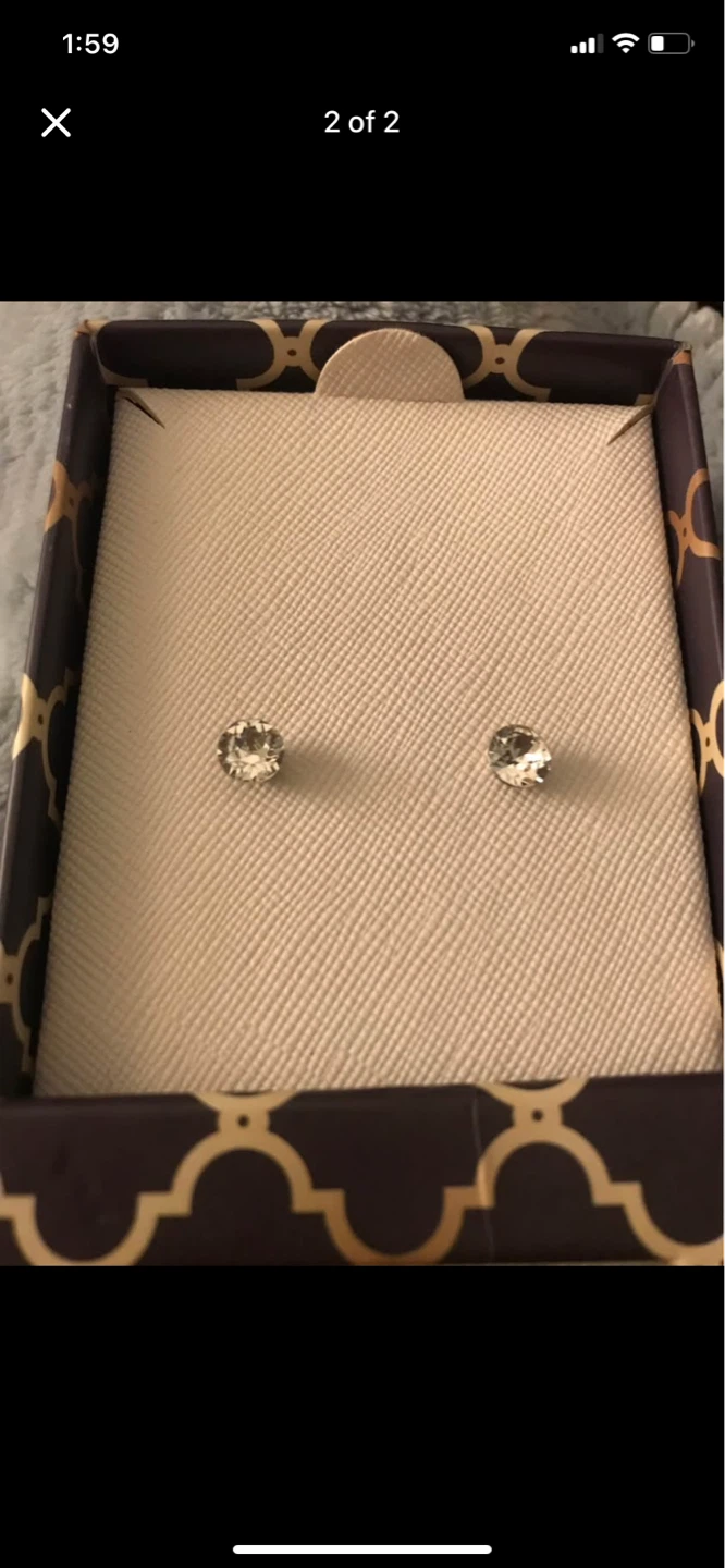 Swarovski Crystal Stud Earrings - photo 2