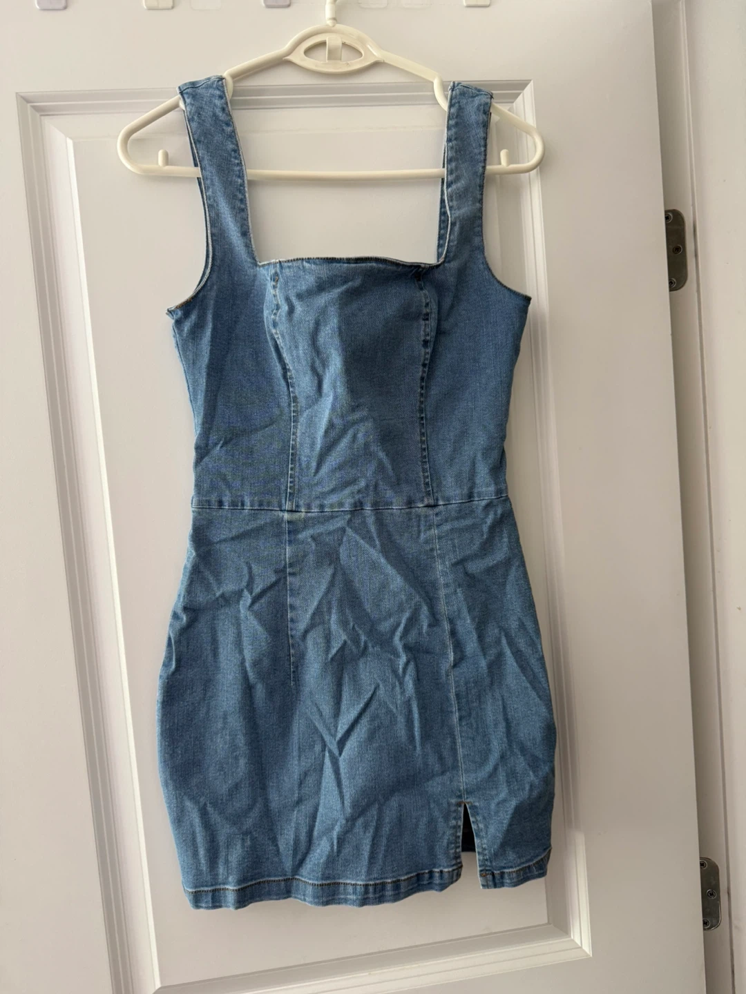 Denim Mini Dress - photo 2