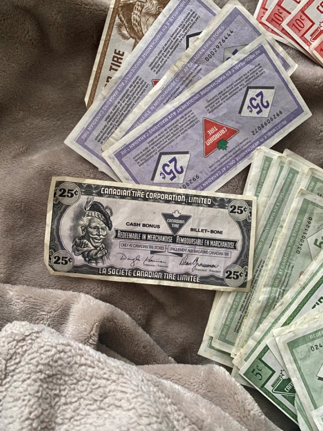 Canadian Tire Money Assorted Denominations