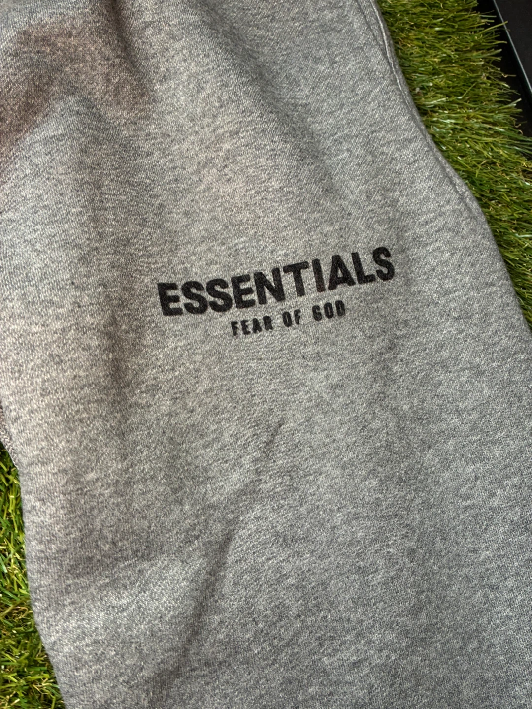 Dark Grey Essential Sweatpants - photo 3
