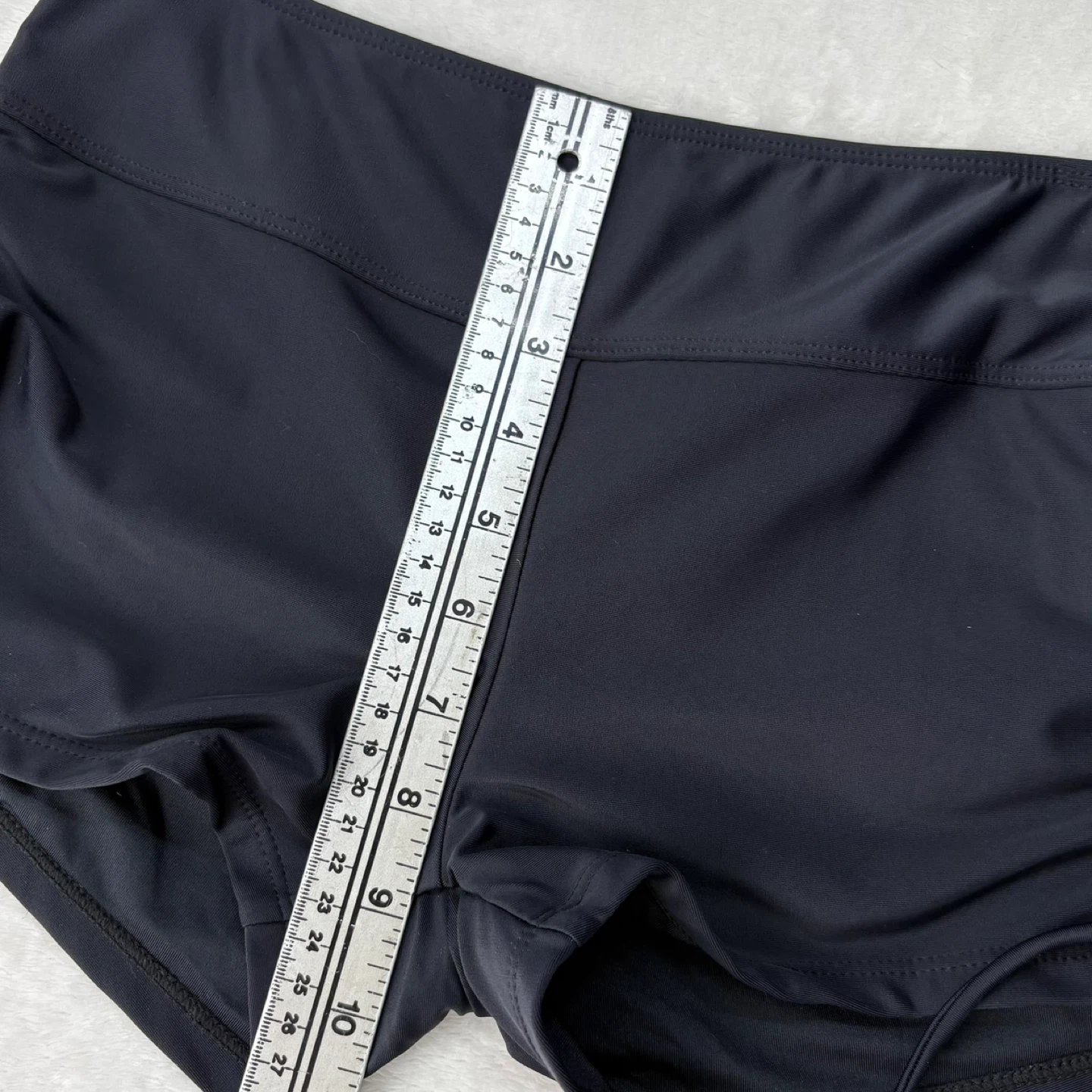 Summer Mae Ruched Side Swim Shorts Adjustable Drawstring Sz M - photo 5