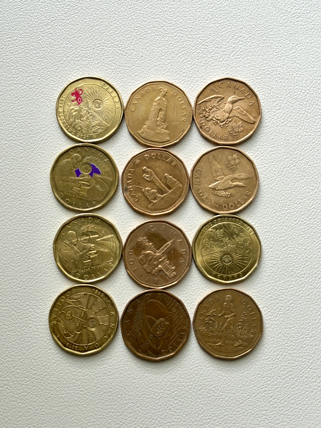 Collection of Commemorative Coins + Free Gift