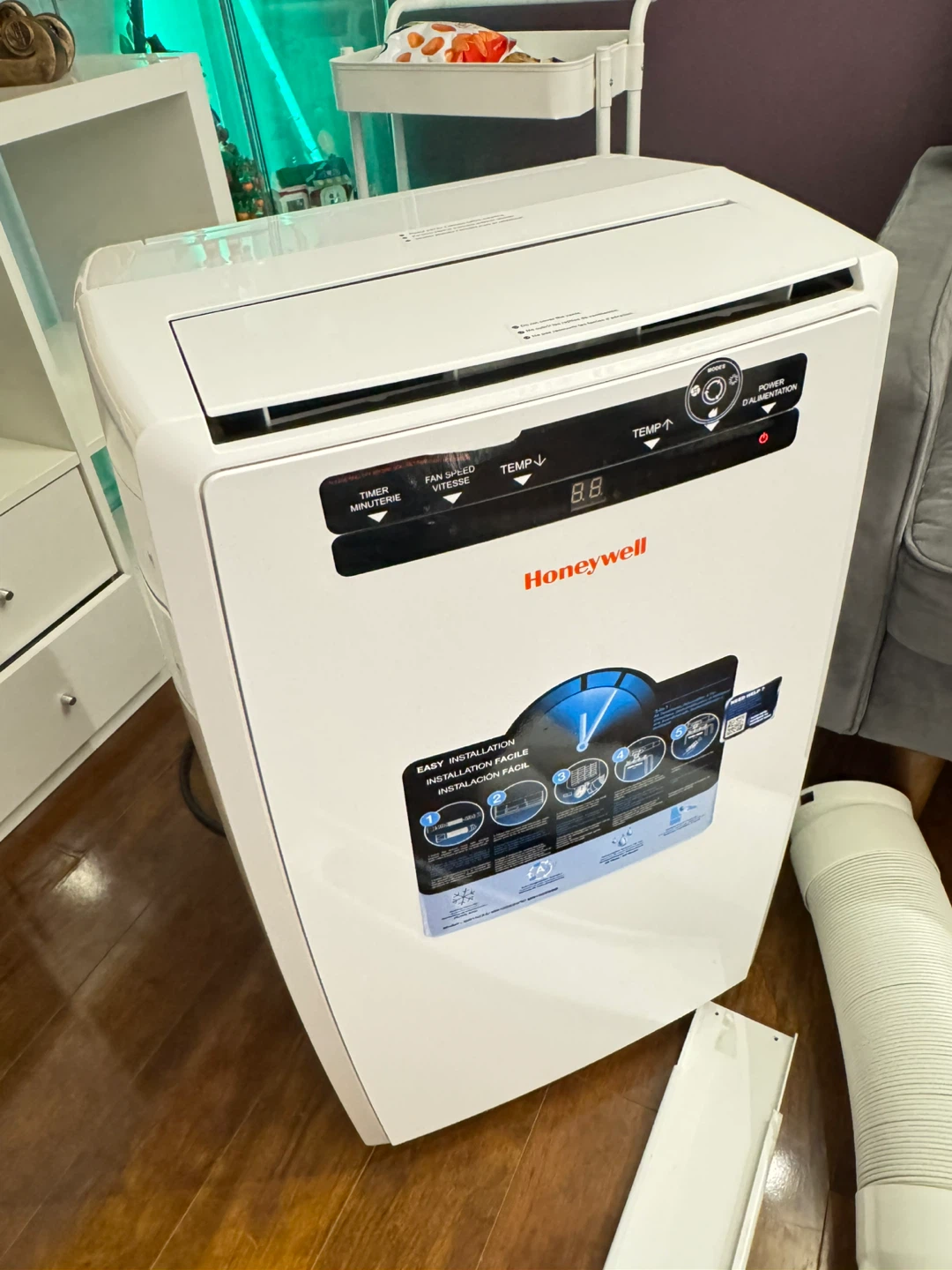 Honeywell MN10CESWW Portable Air Conditioner - photo 4